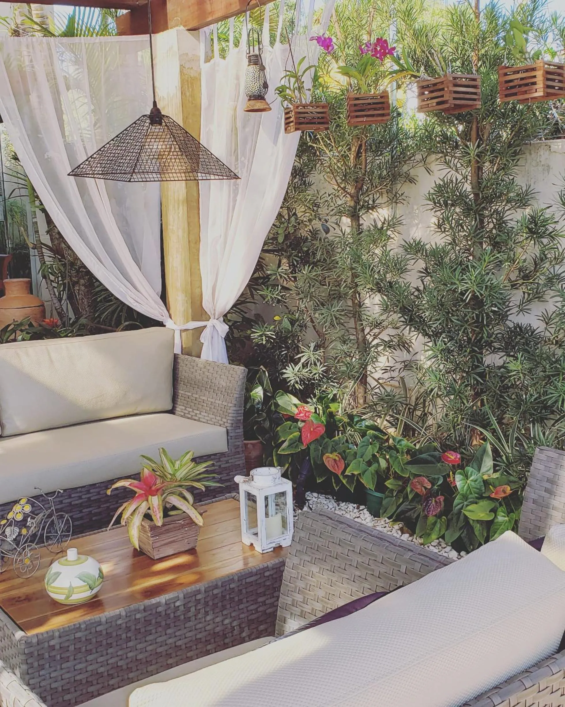 Patio in Pousada das Orquídeas