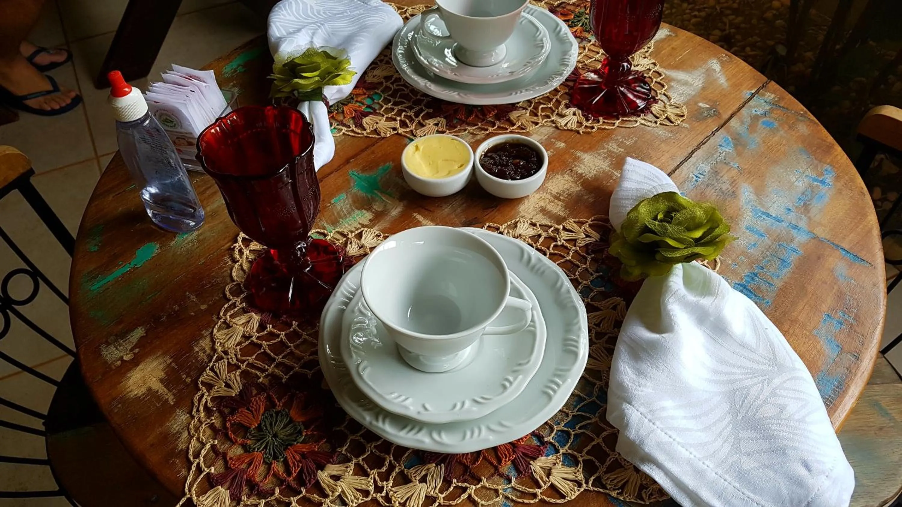 Breakfast in Pousada das Orquídeas