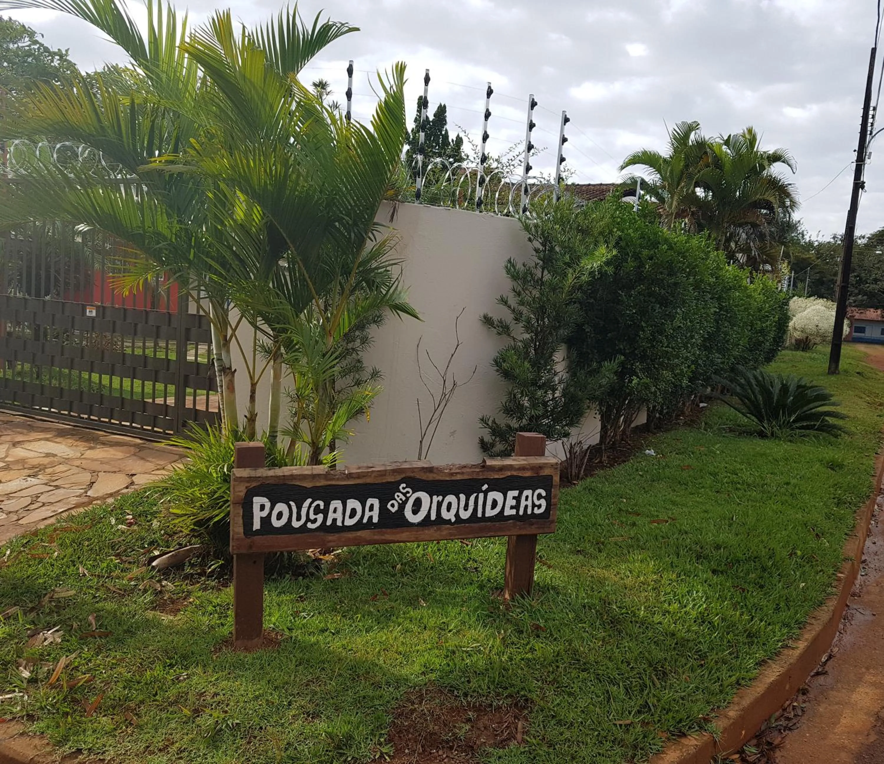 Facade/entrance in Pousada das Orquídeas