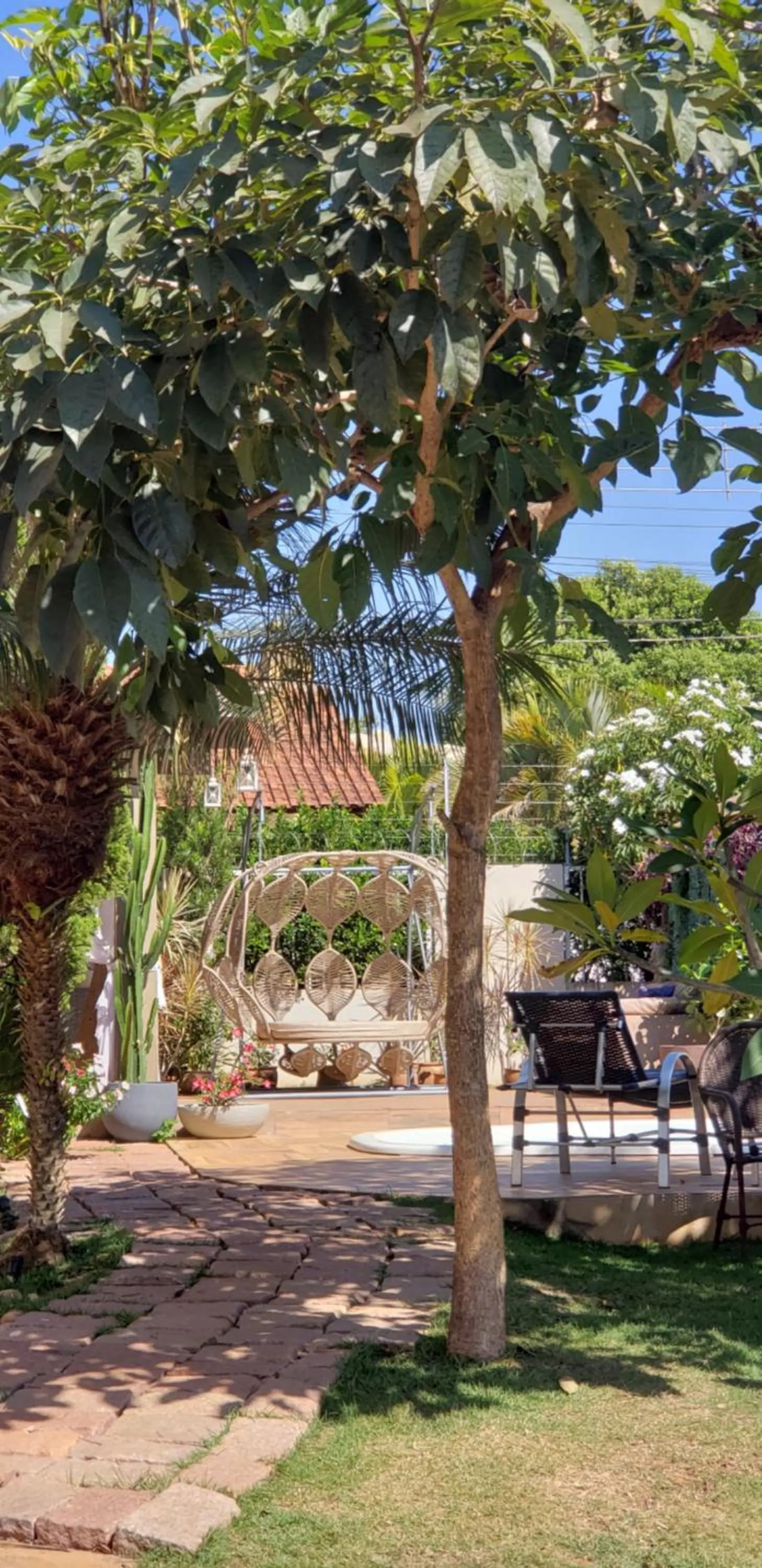 Garden in Pousada das Orquídeas