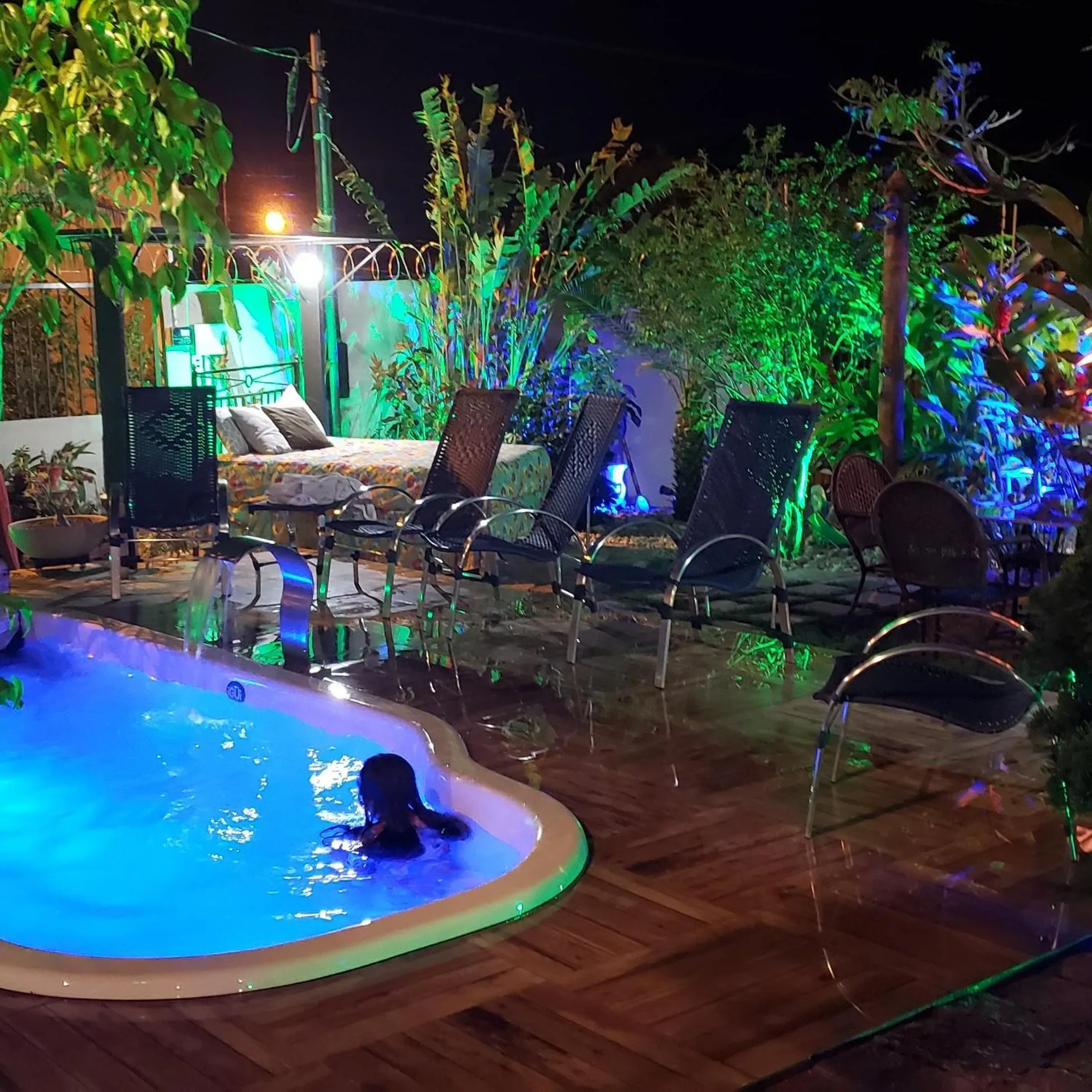 Swimming pool in Pousada das Orquídeas