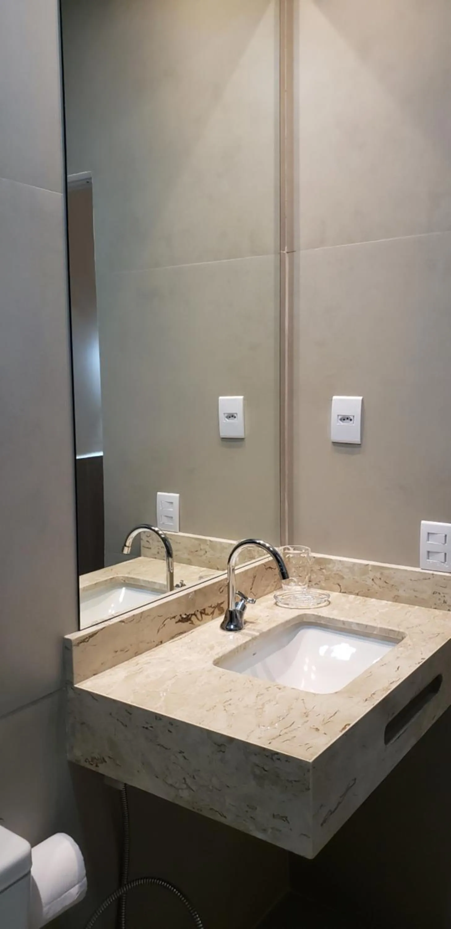 Bathroom in Pousada das Orquídeas