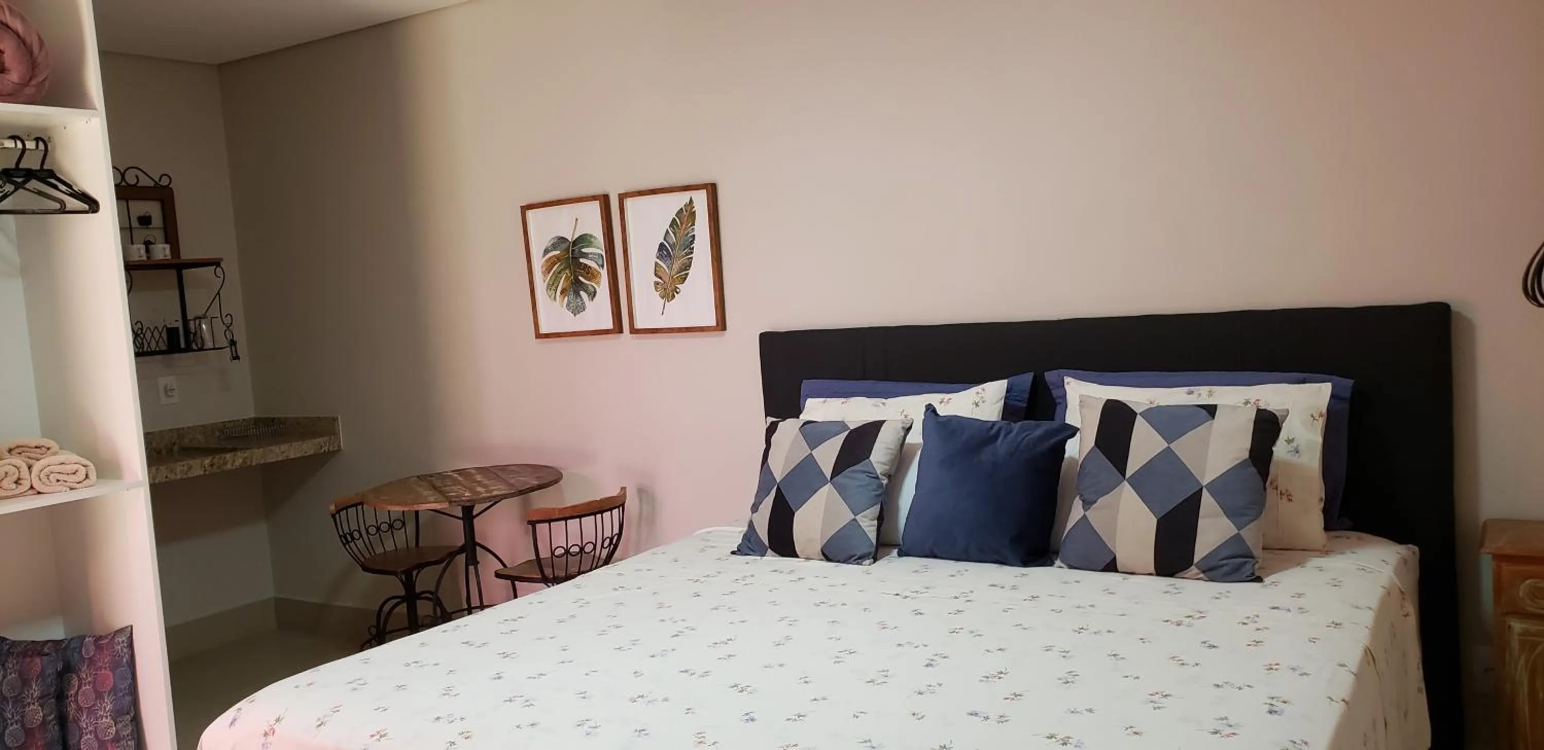 View (from property/room), Bed in Pousada das Orquídeas