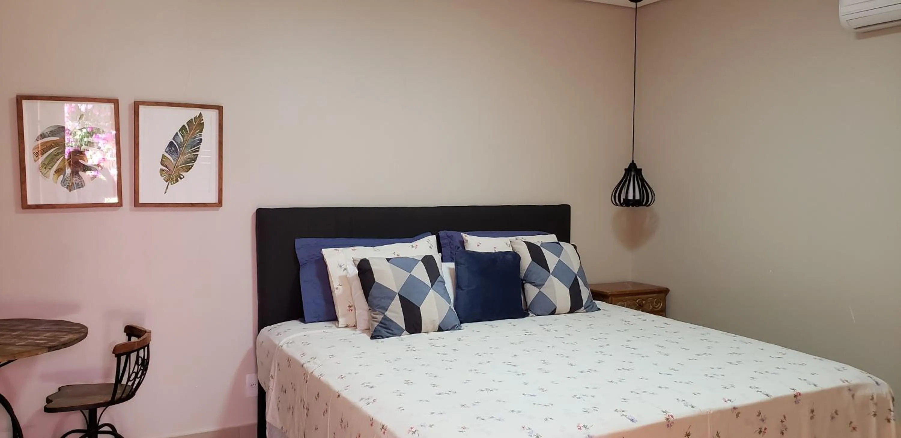 Bed in Pousada das Orquídeas