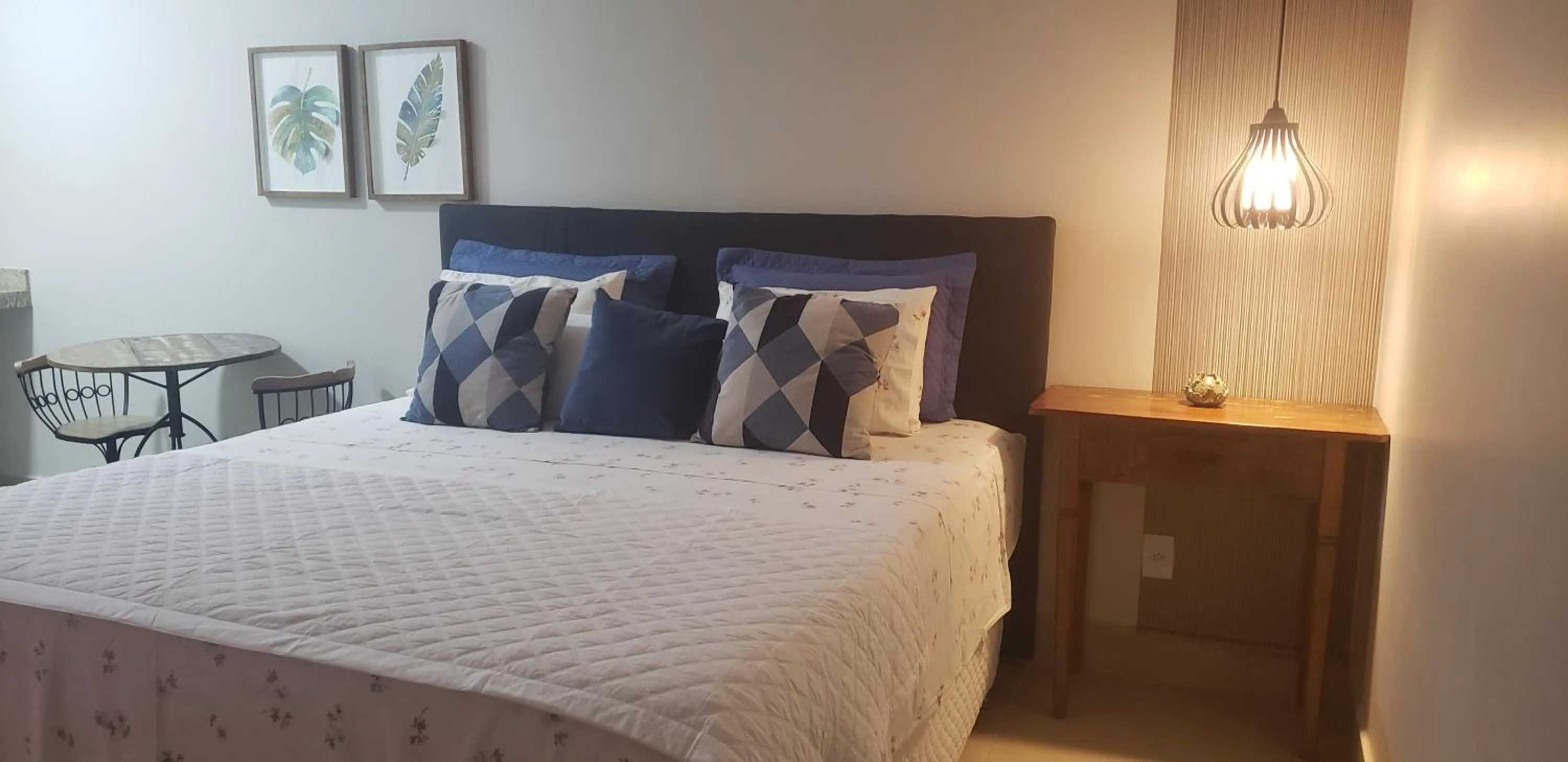 Bed in Pousada das Orquídeas