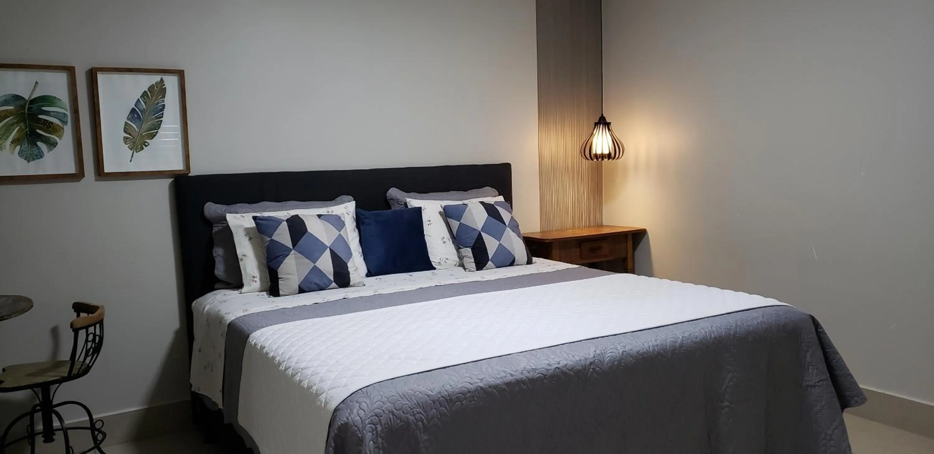 Bed in Pousada das Orquídeas