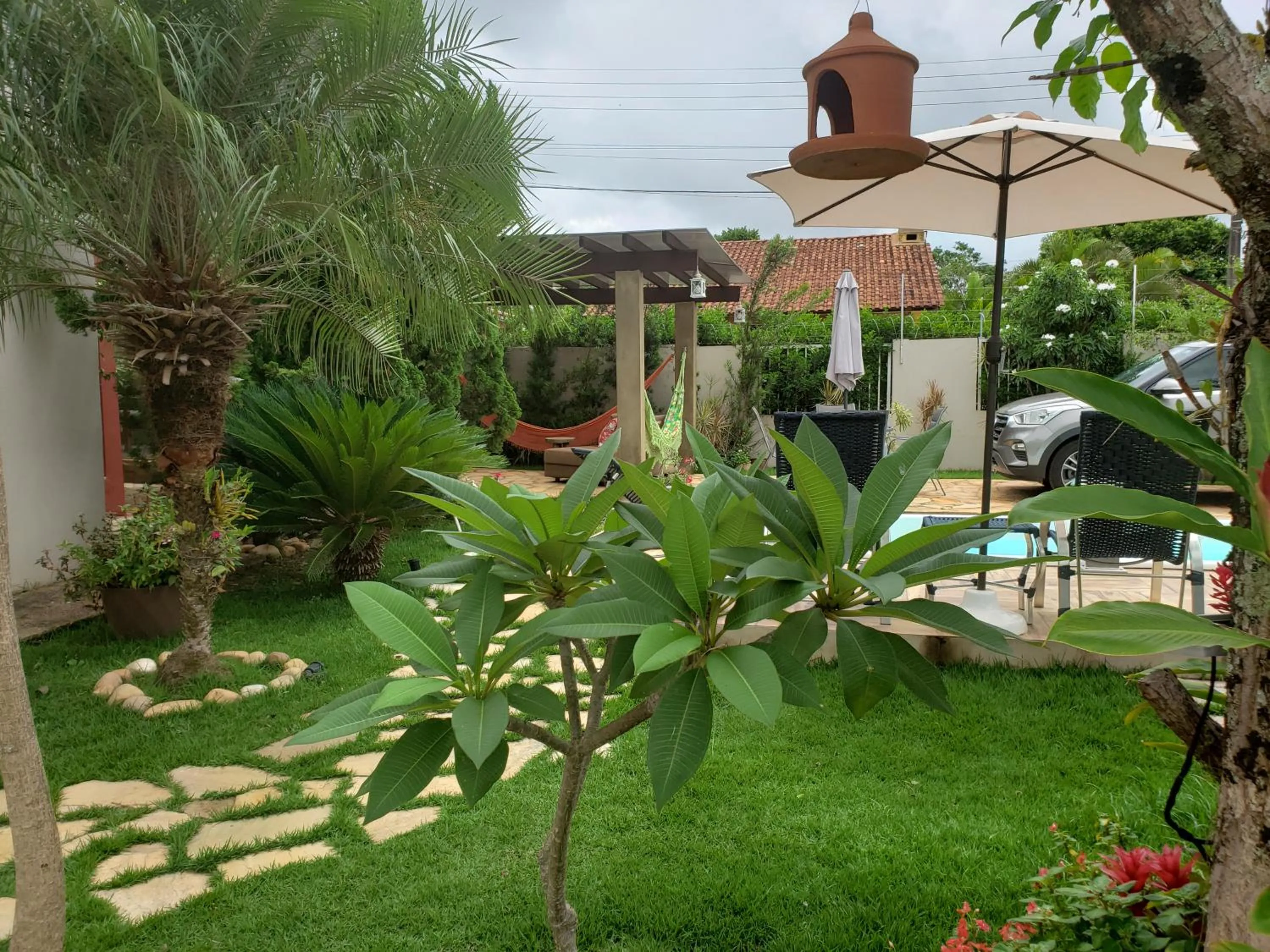 Garden in Pousada das Orquídeas