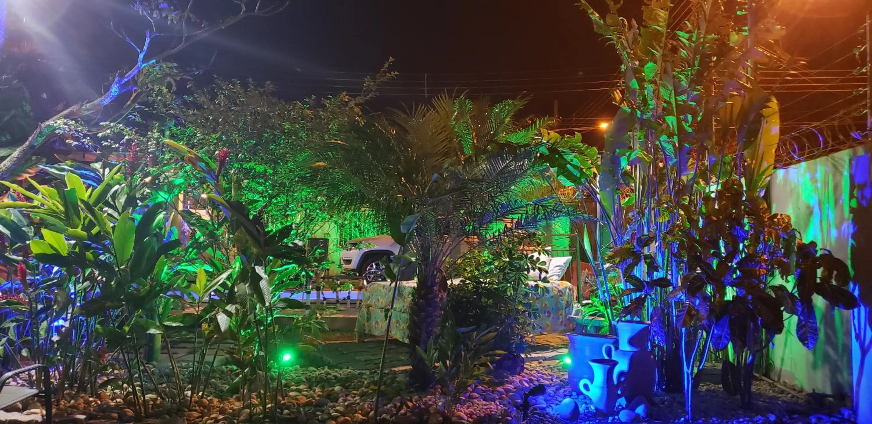 Garden in Pousada das Orquídeas