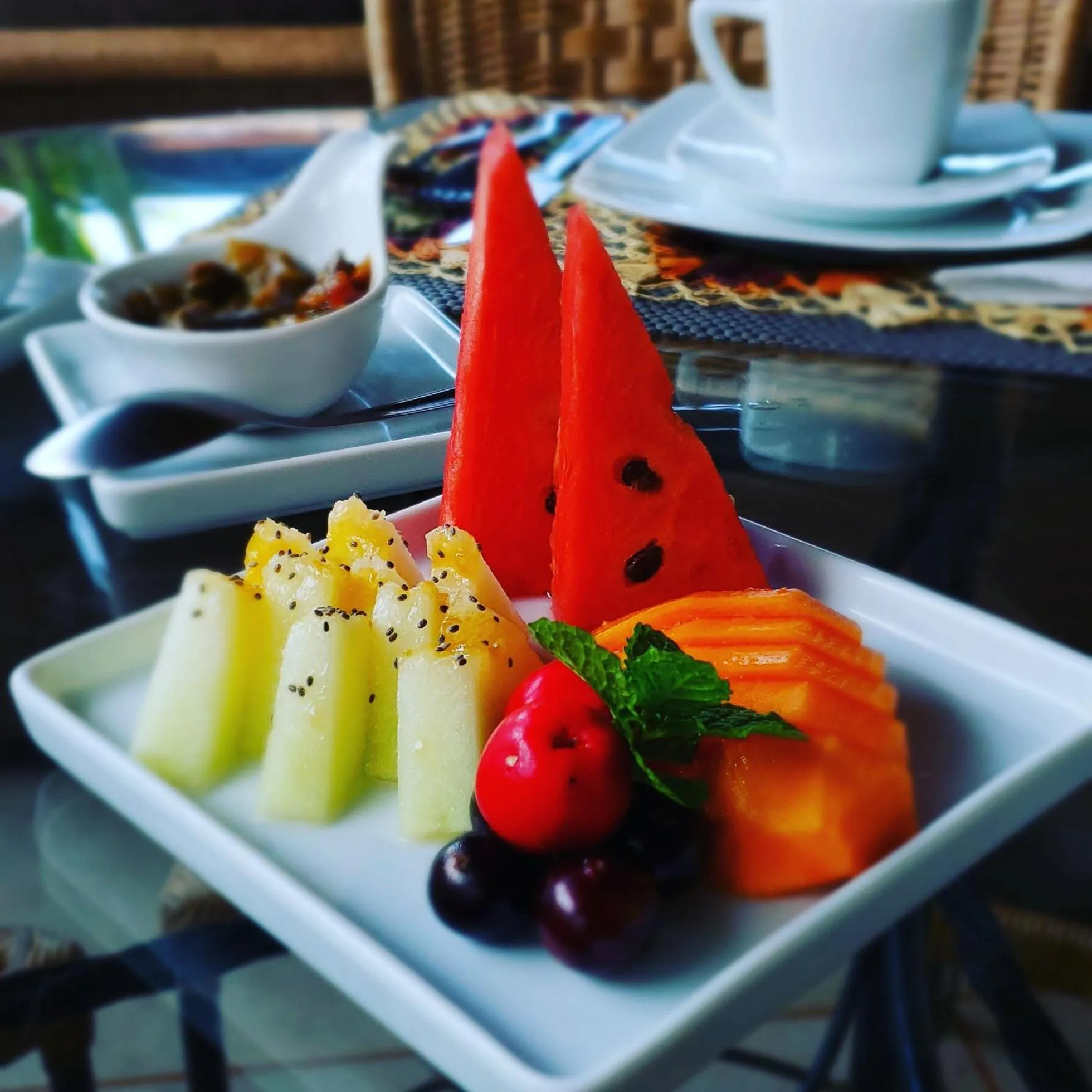Breakfast in Pousada das Orquídeas