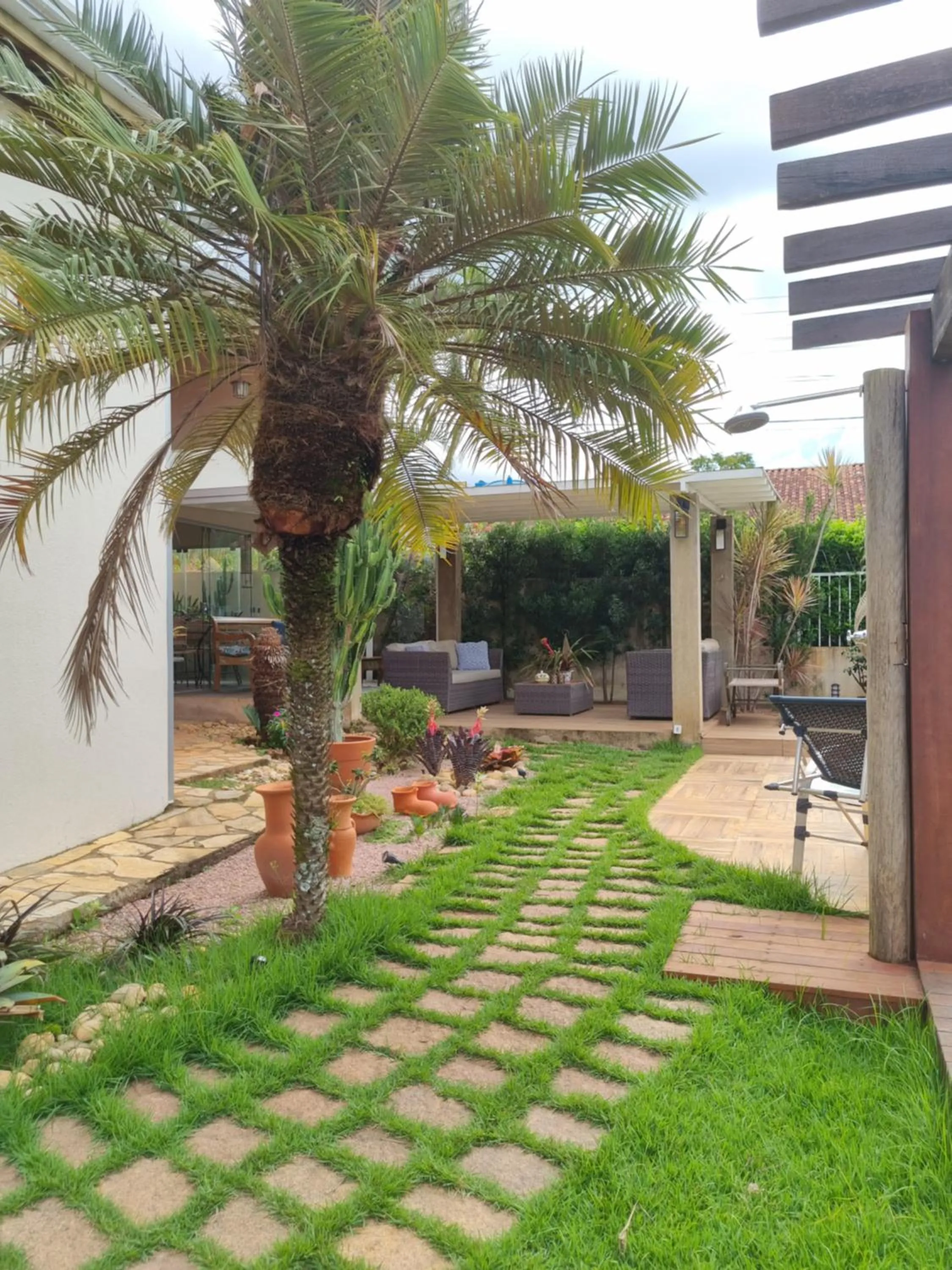 Garden in Pousada das Orquídeas