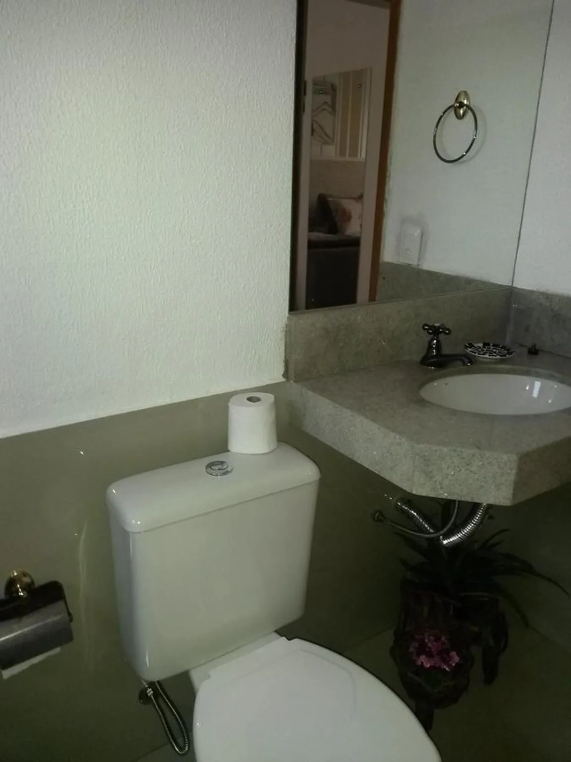 Bathroom in Pousada das Orquídeas