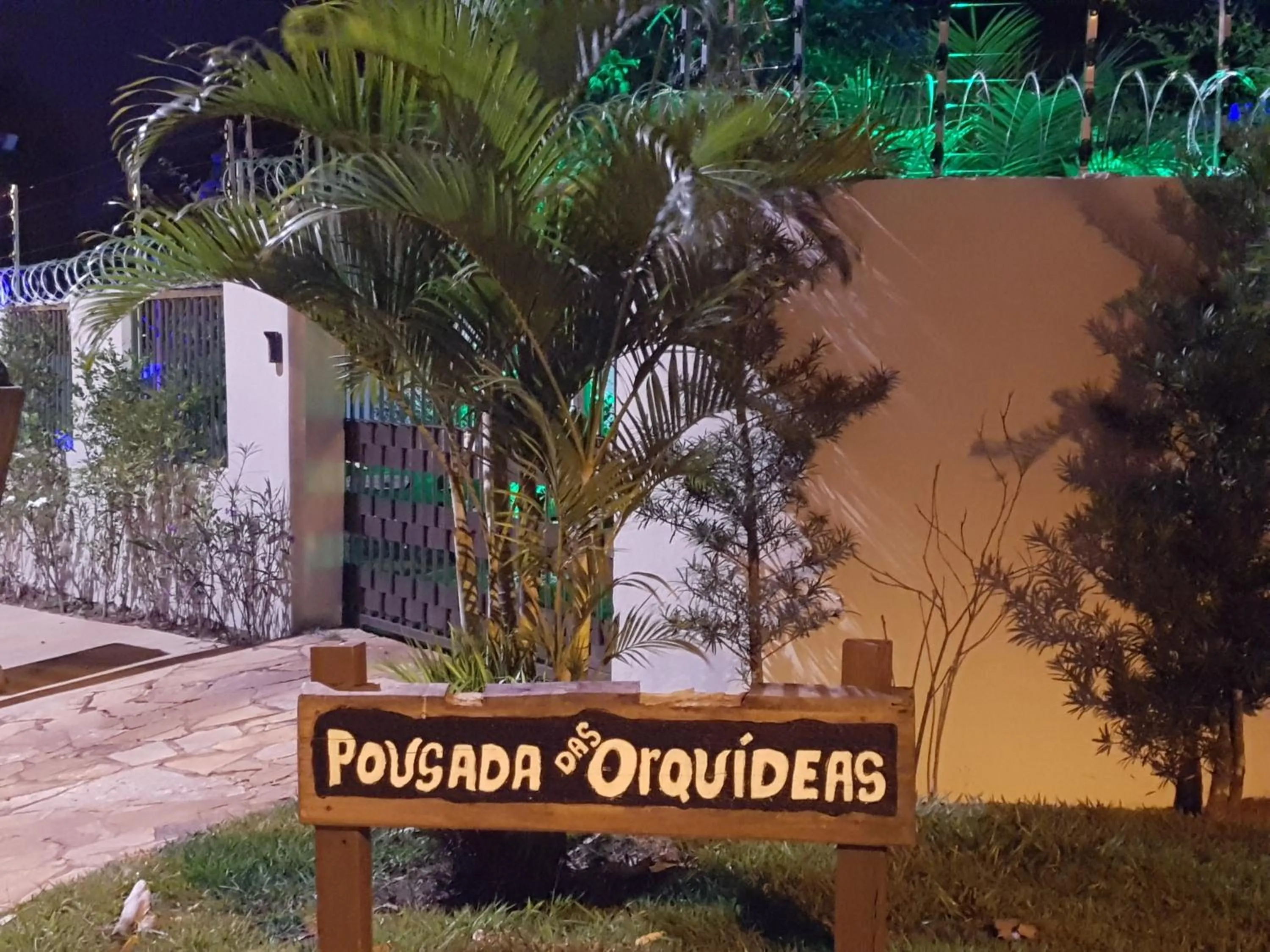 On site in Pousada das Orquídeas