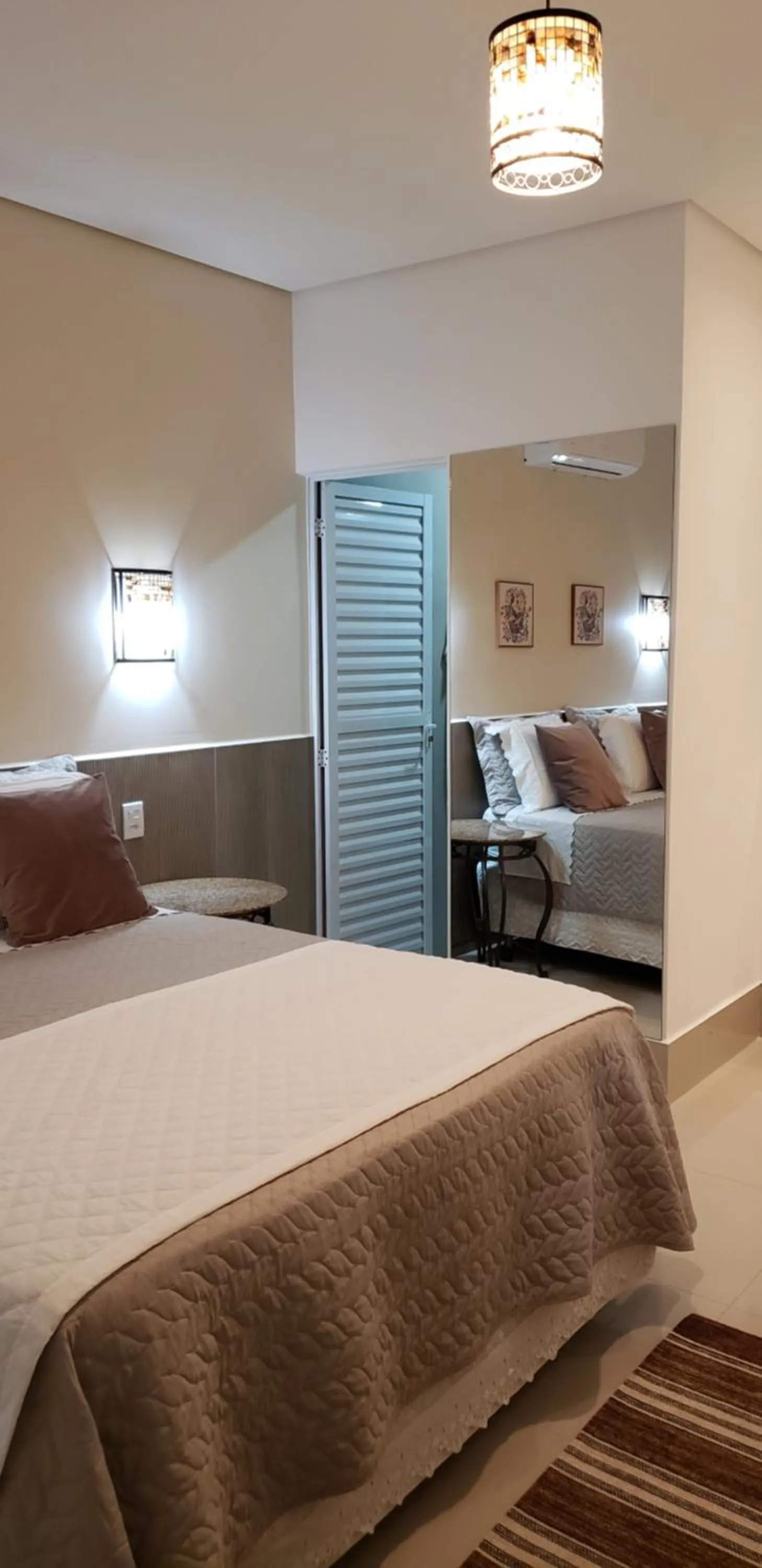 View (from property/room), Bed in Pousada das Orquídeas