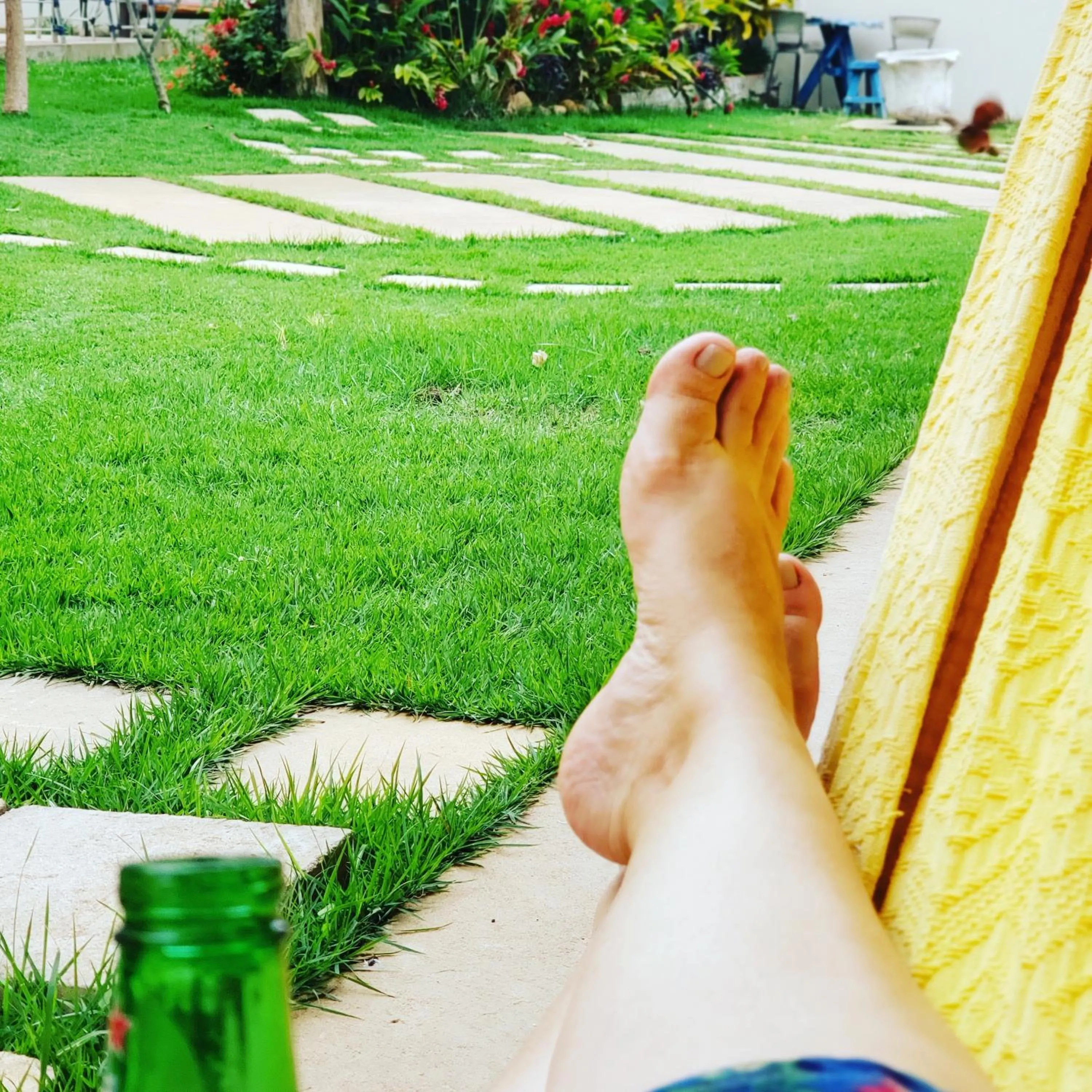 Patio in Pousada das Orquídeas