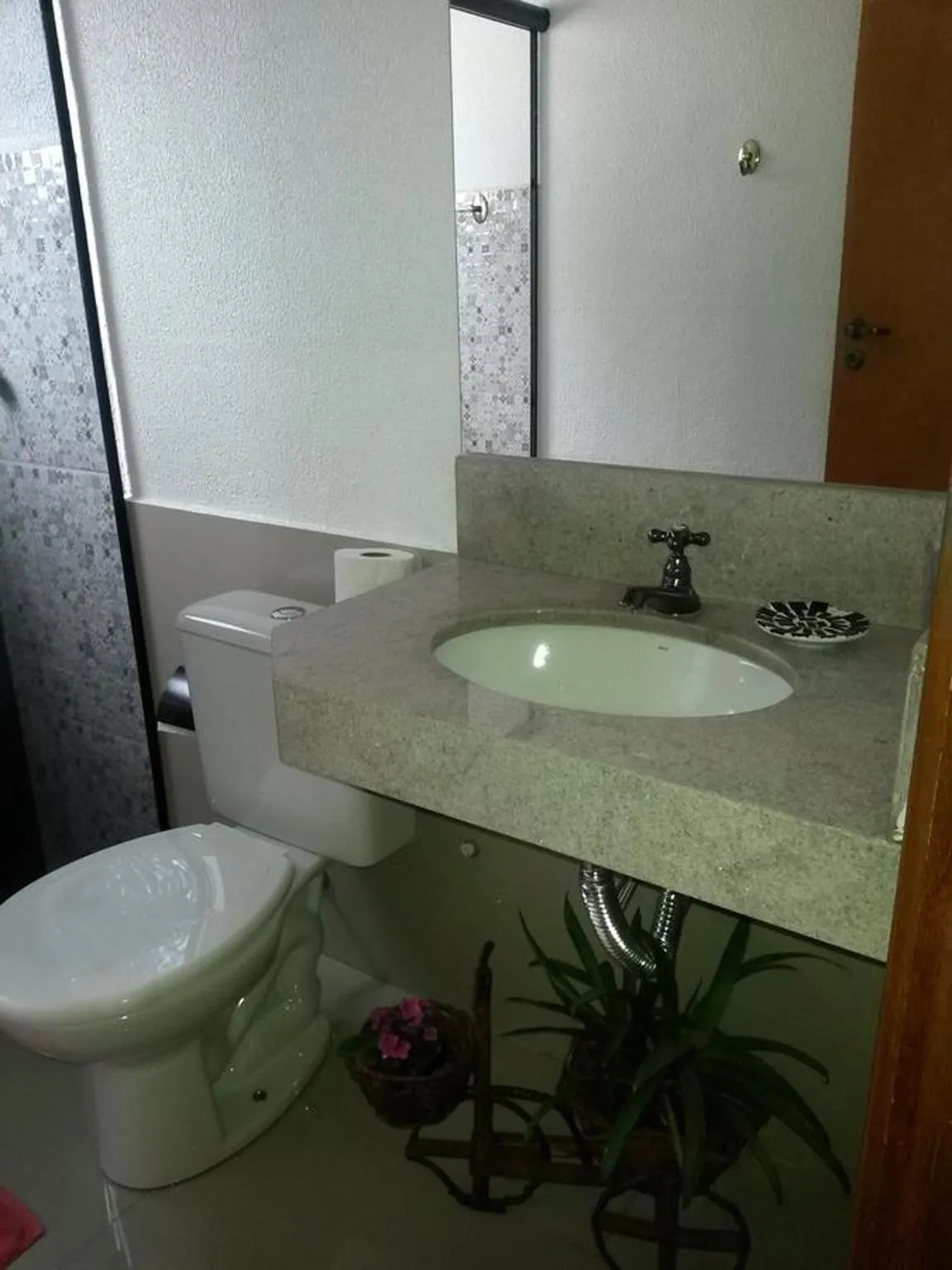 Bathroom in Pousada das Orquídeas