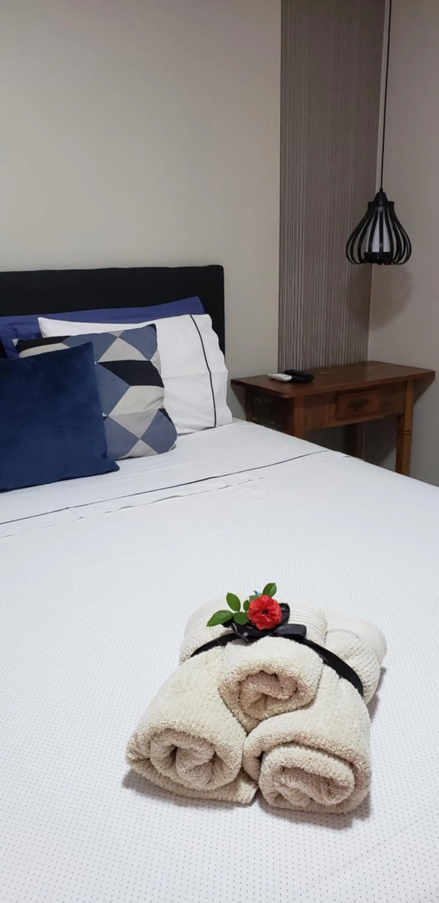 Bed in Pousada das Orquídeas