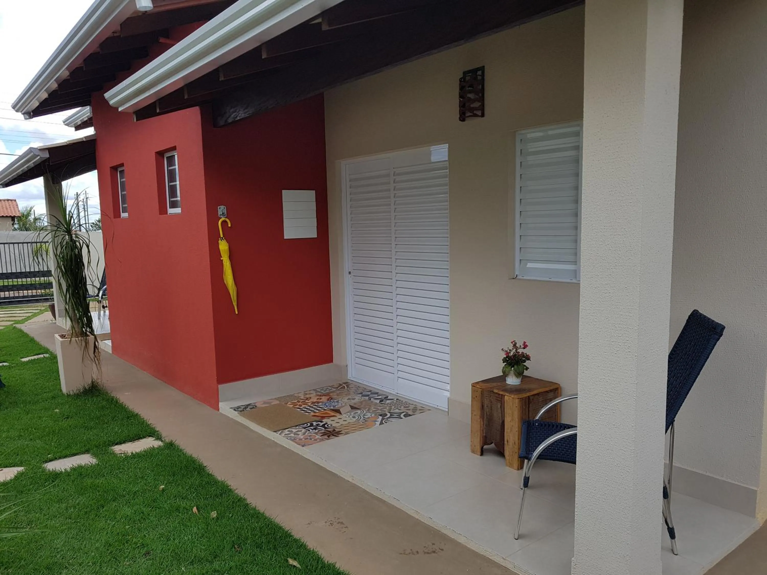 Balcony/Terrace in Pousada das Orquídeas