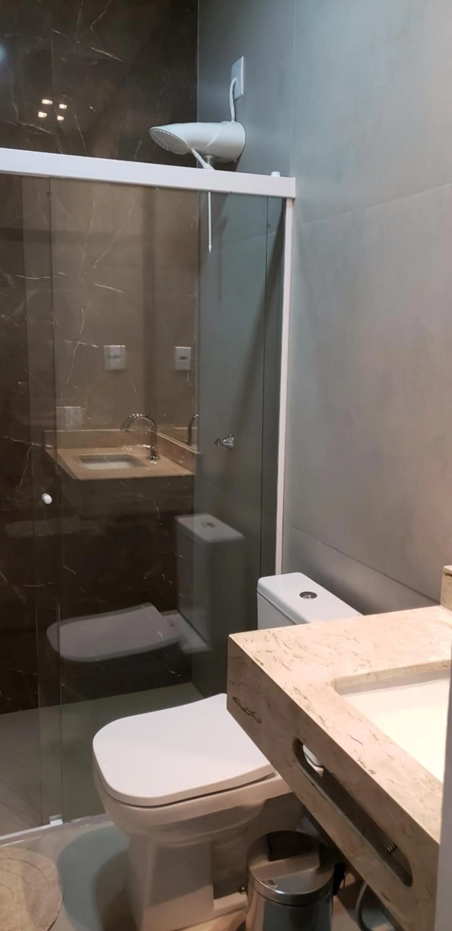 Bathroom in Pousada das Orquídeas