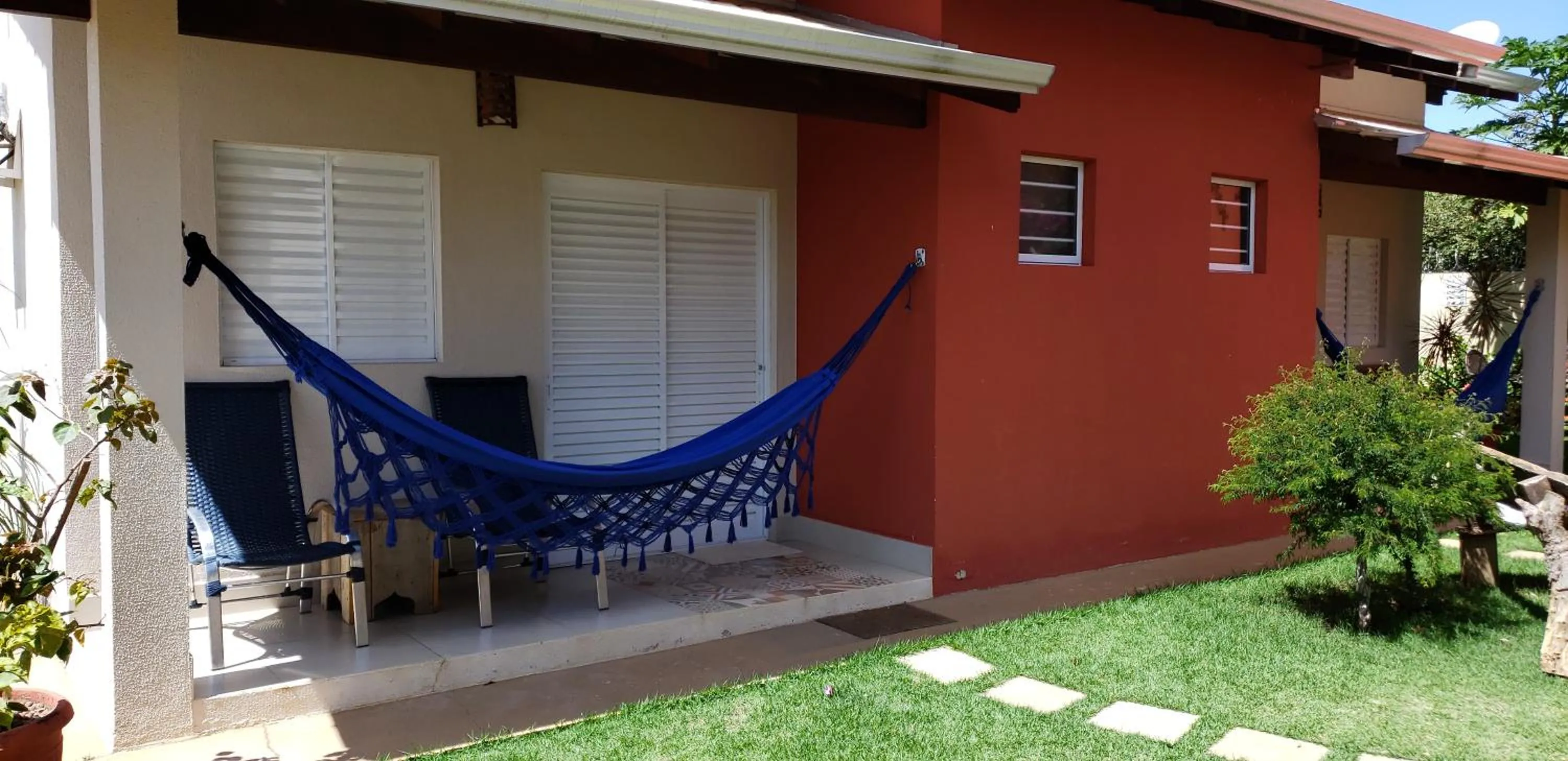 Patio in Pousada das Orquídeas