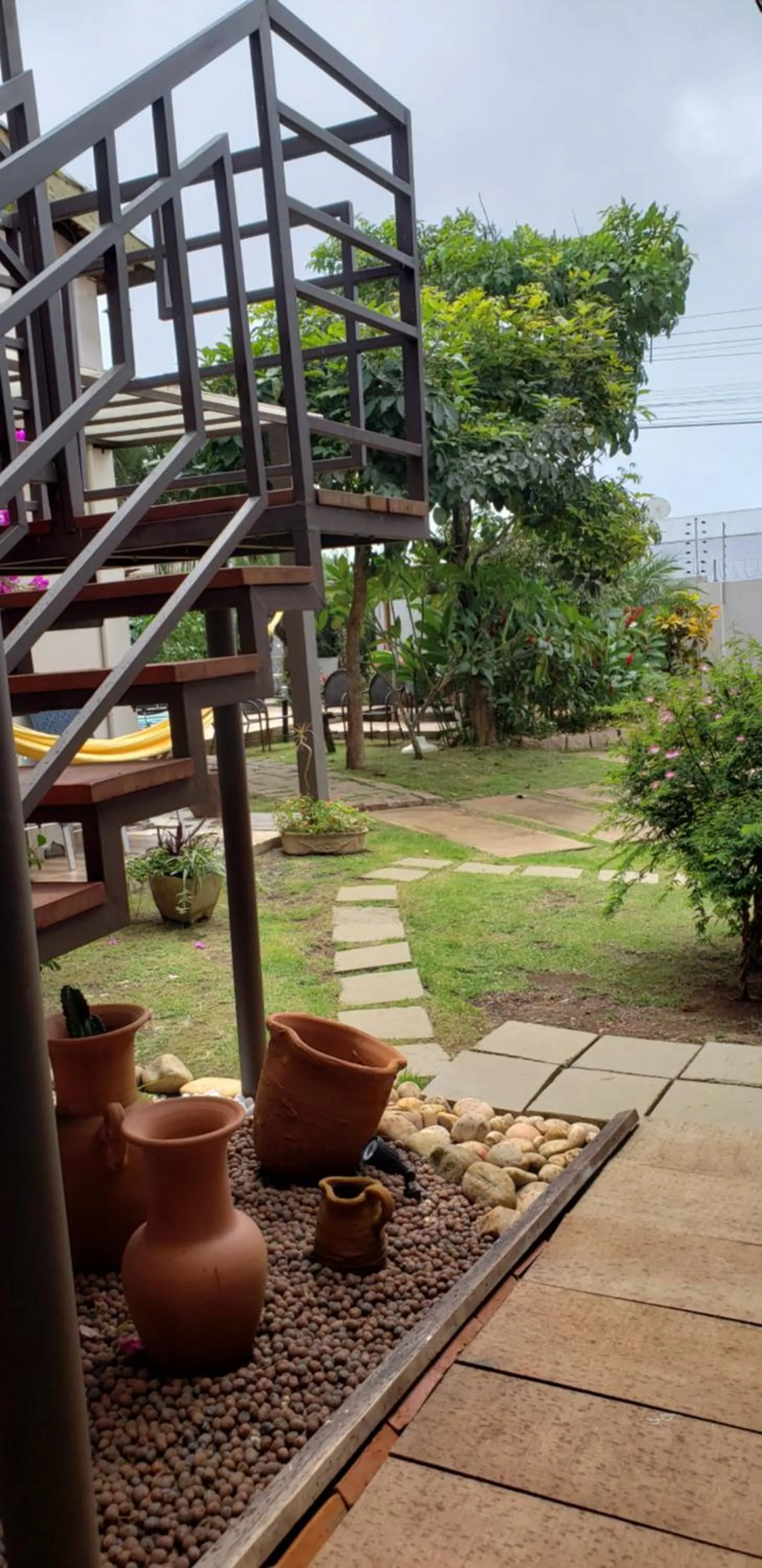 Patio in Pousada das Orquídeas
