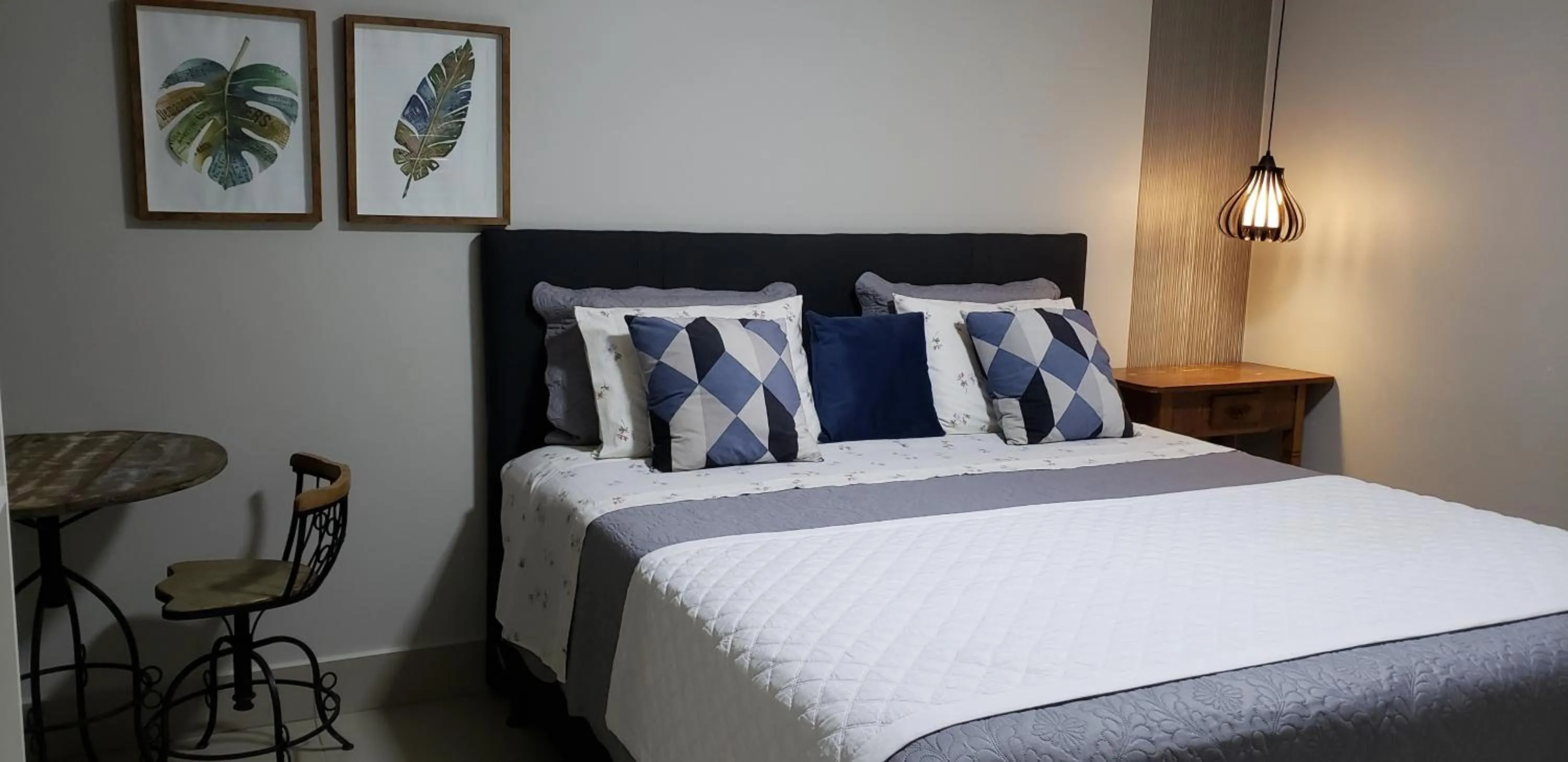 Bed in Pousada das Orquídeas