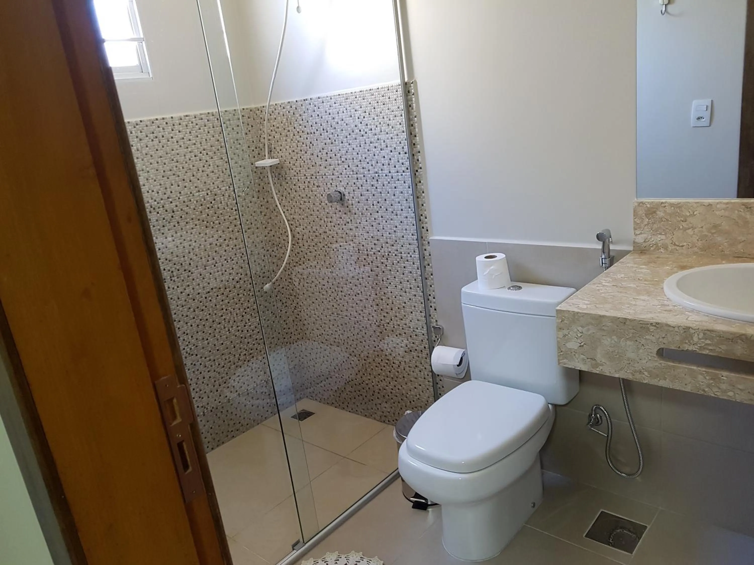 Bathroom in Pousada das Orquídeas