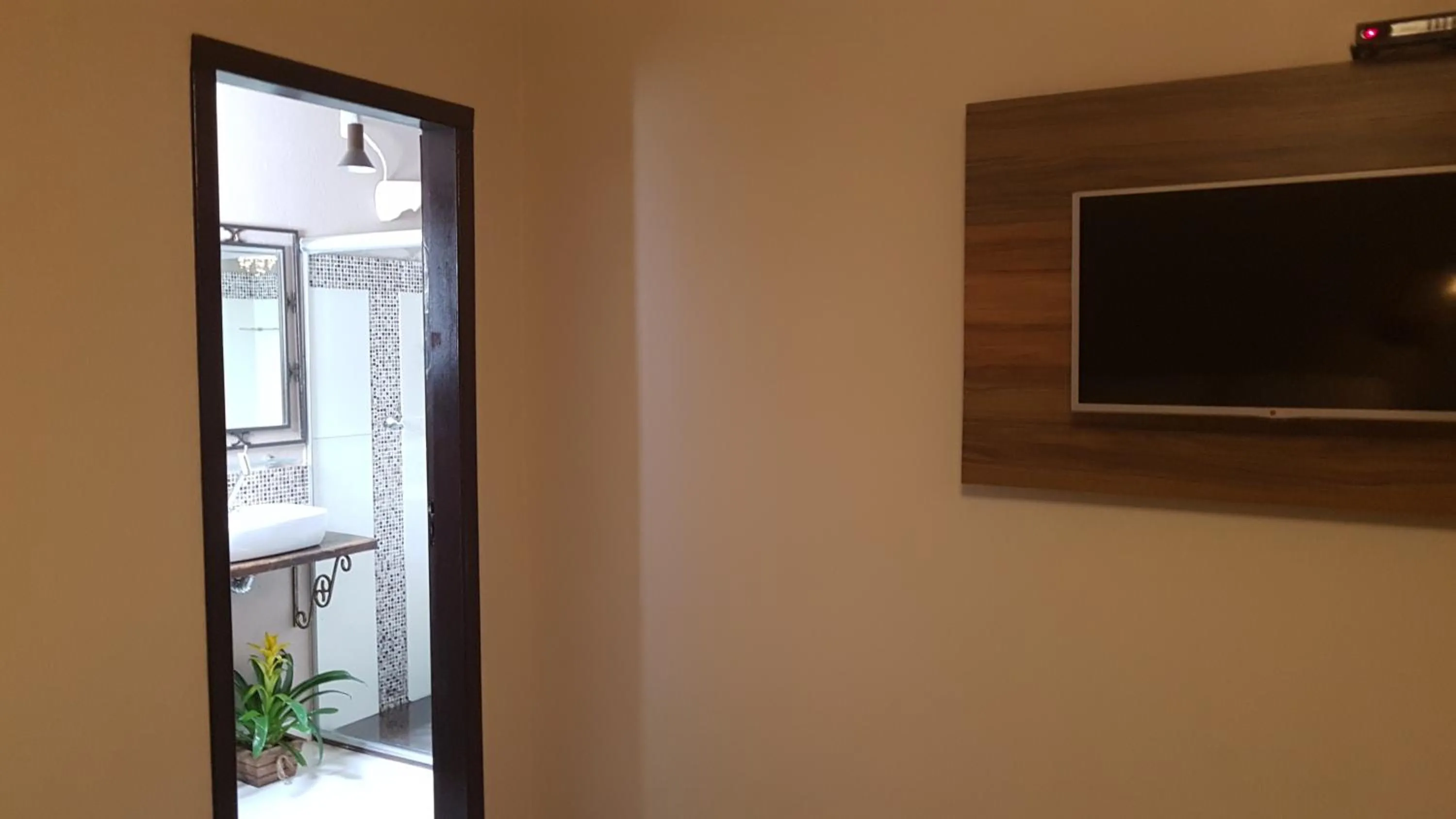 Bathroom in Pousada das Orquídeas