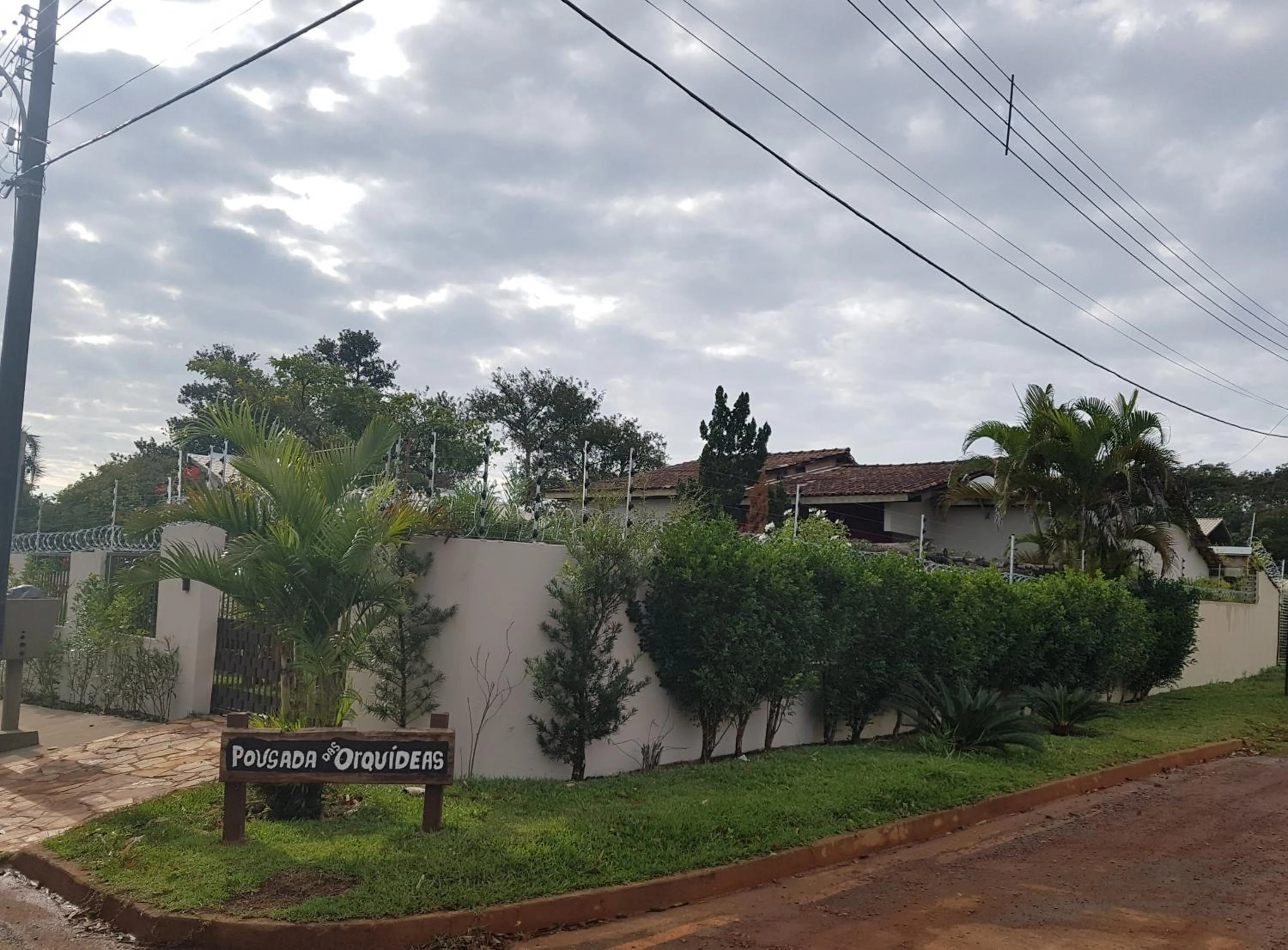 Street view in Pousada das Orquídeas