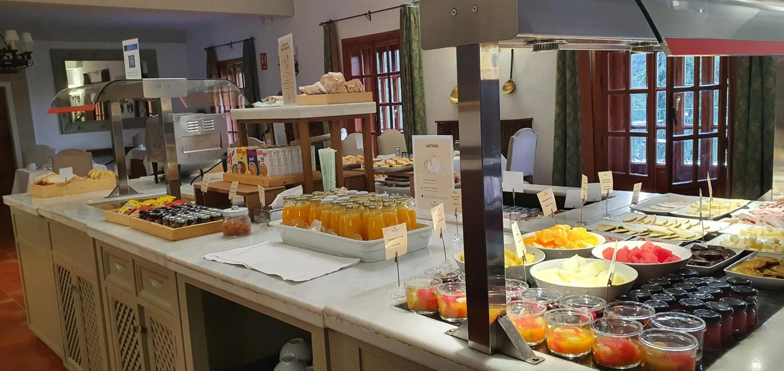 Food and drinks in Parador de Cazorla