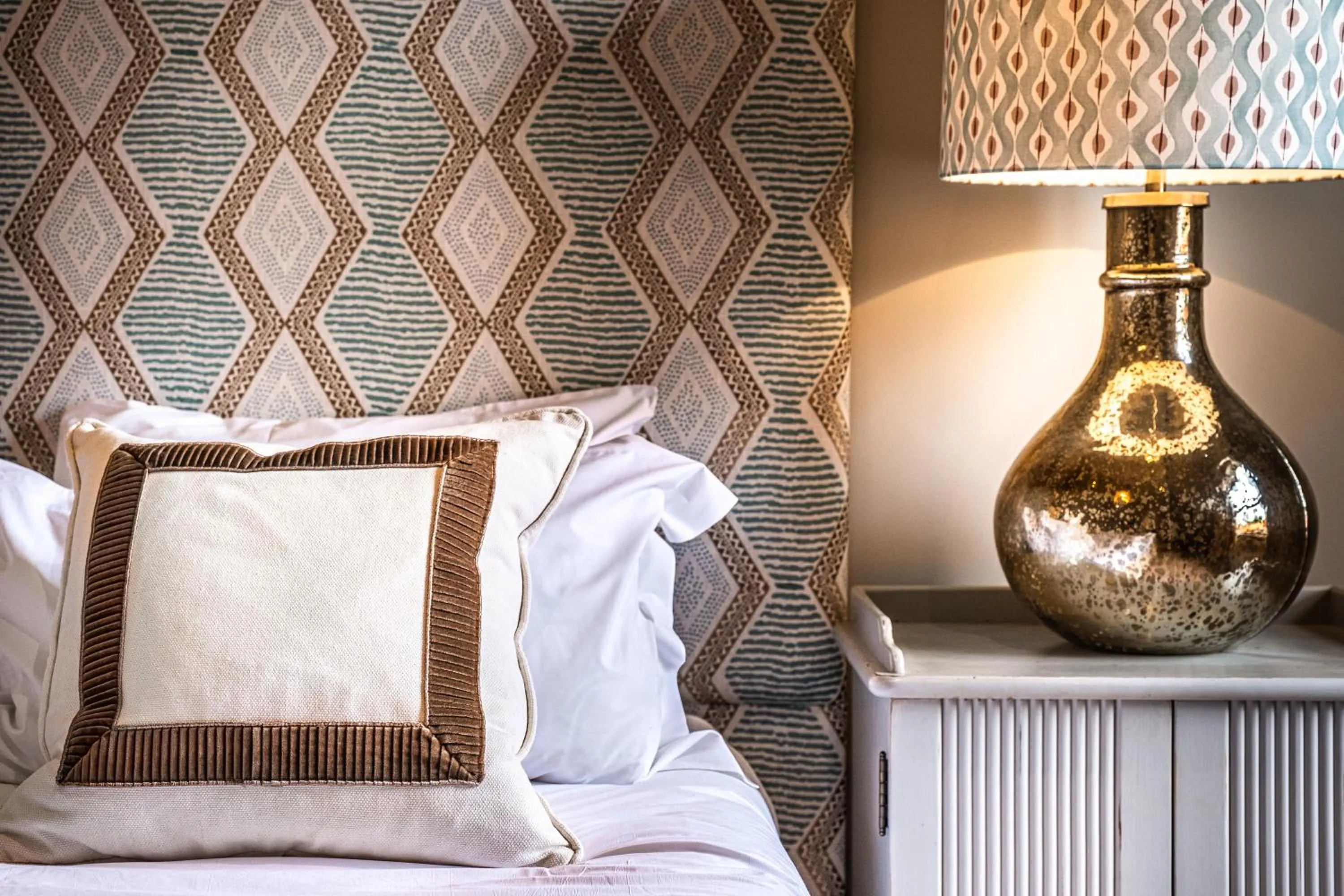 Bed in The Packhorse Inn