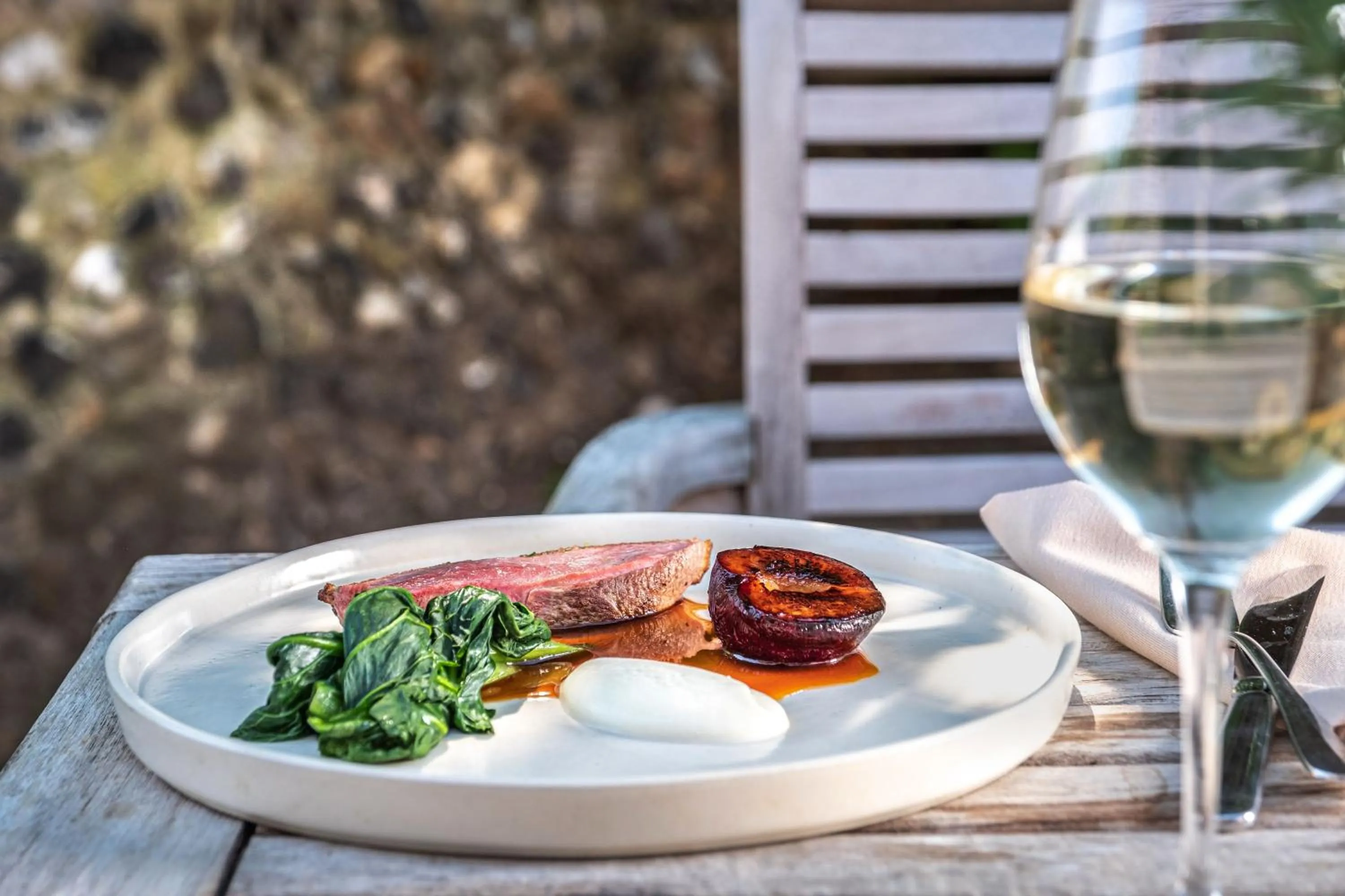 Food and drinks in The Packhorse Inn