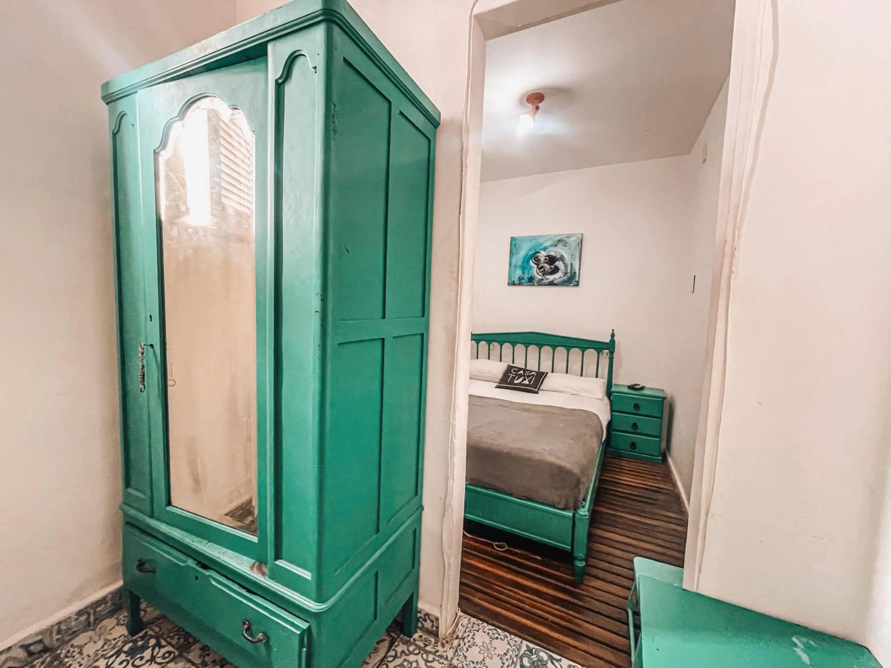 Bedroom, Bed in Casa Tuxi