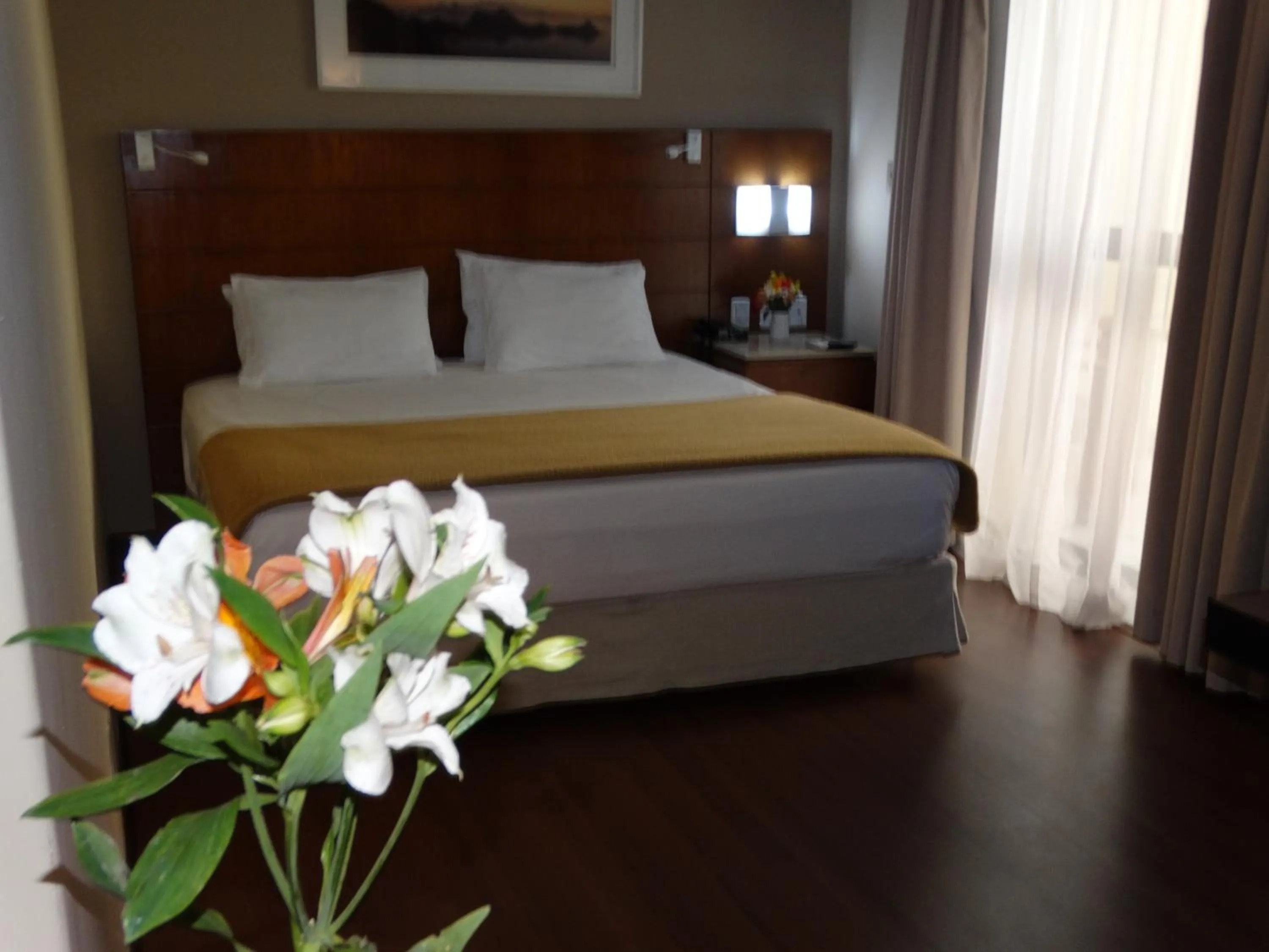 Bed in Castel Plaza Hotel