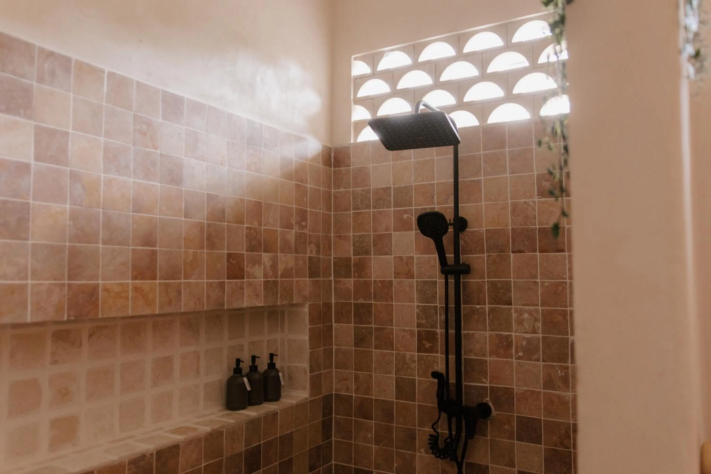 Shower in El Campo Mushroom