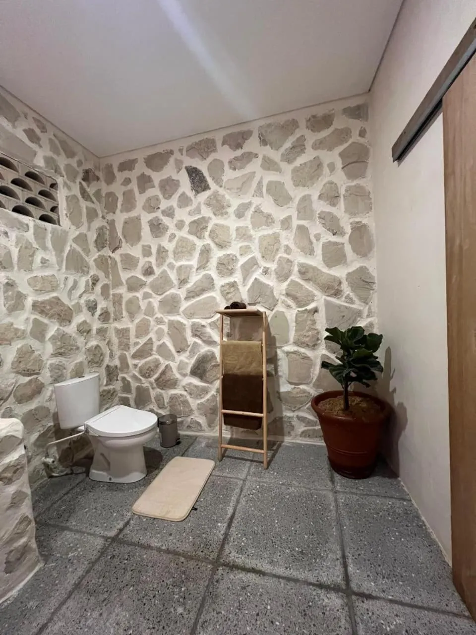 Toilet in El Campo Mushroom