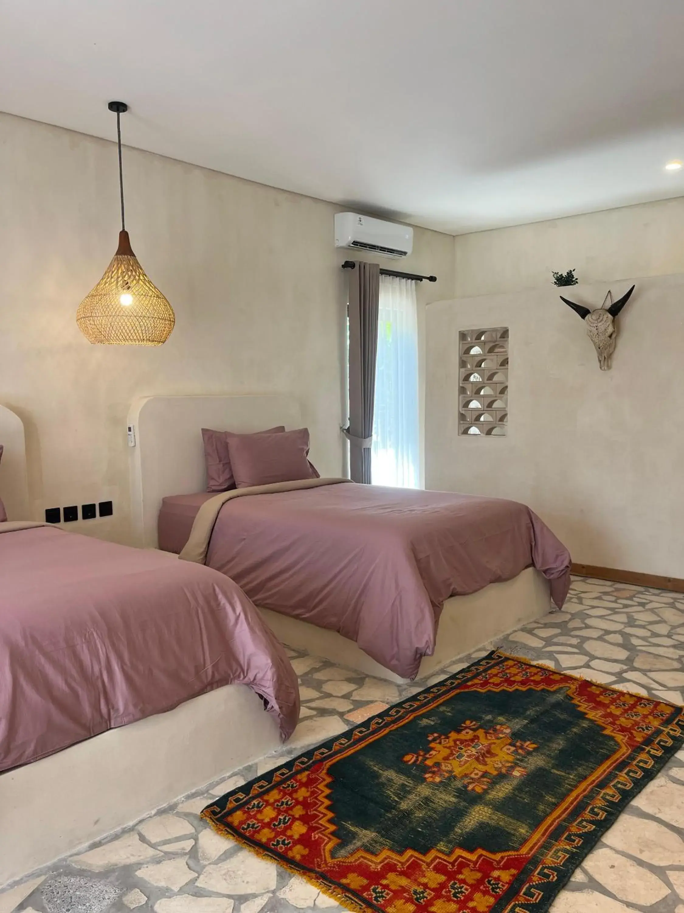 Twin Room in El Campo Mushroom Twin Room in El Campo Mushroom