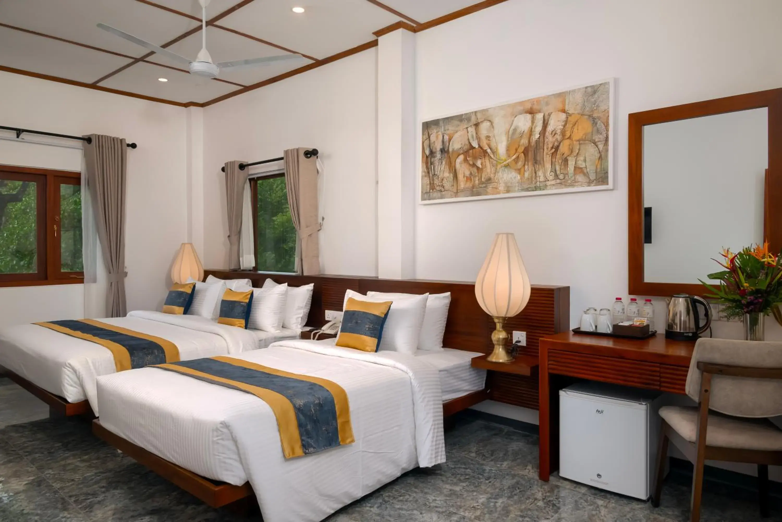 Deluxe Triple Room in Mirage Kandyan Heights Deluxe Triple Room in Mirage Kandyan Heights