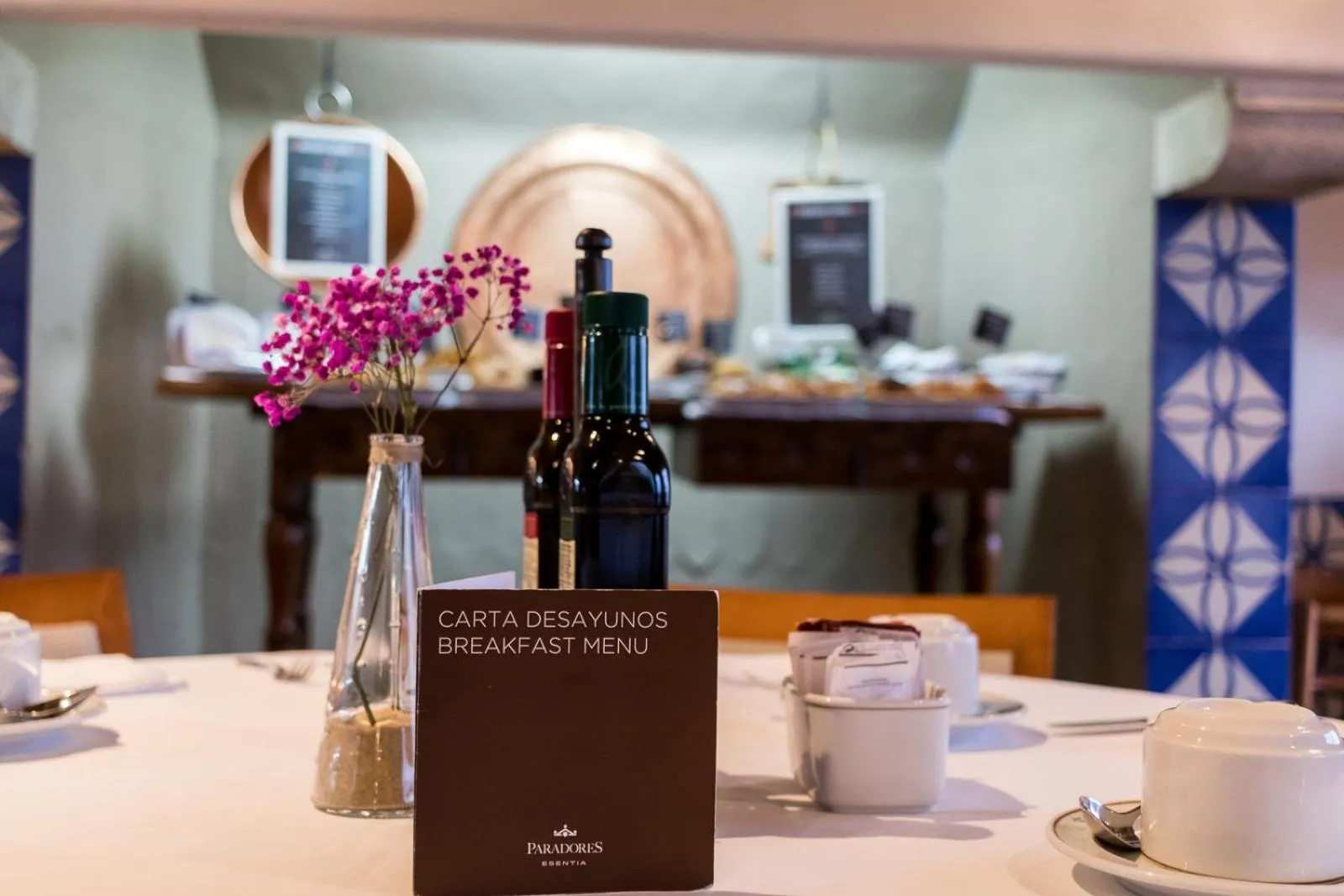 Buffet breakfast in Parador de Arcos de la Frontera