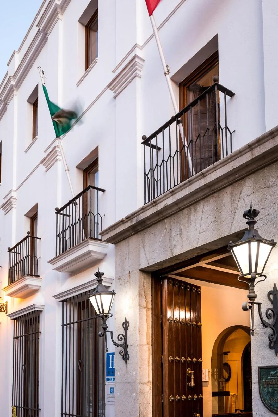 Facade/entrance in Parador de Arcos de la Frontera