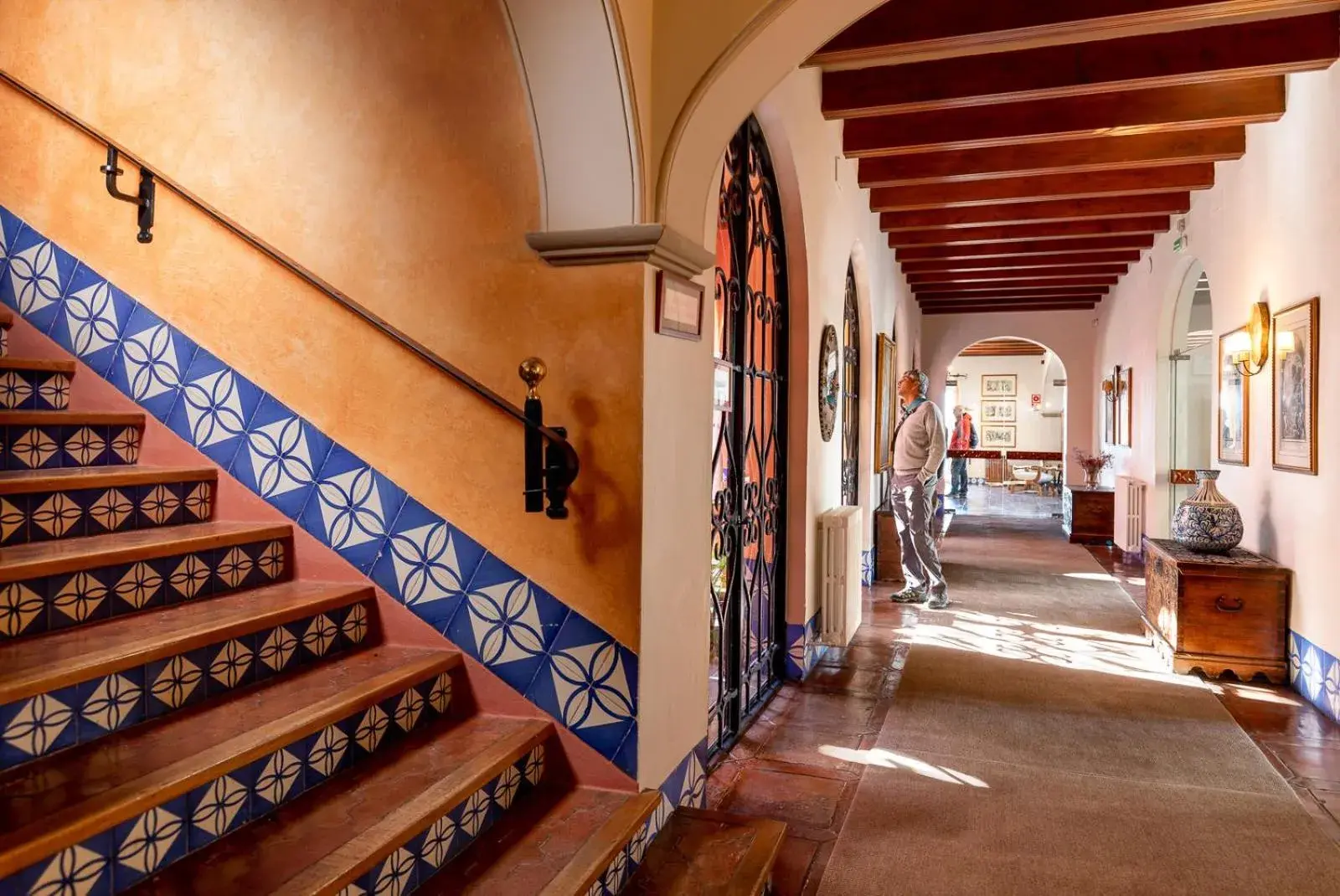 Lobby or reception in Parador de Arcos de la Frontera Lobby or reception in Parador de Arcos de la Frontera