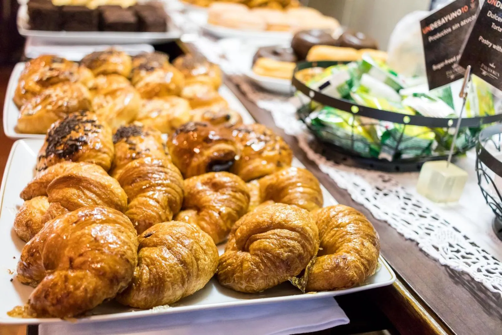 Buffet breakfast in Parador de Arcos de la Frontera