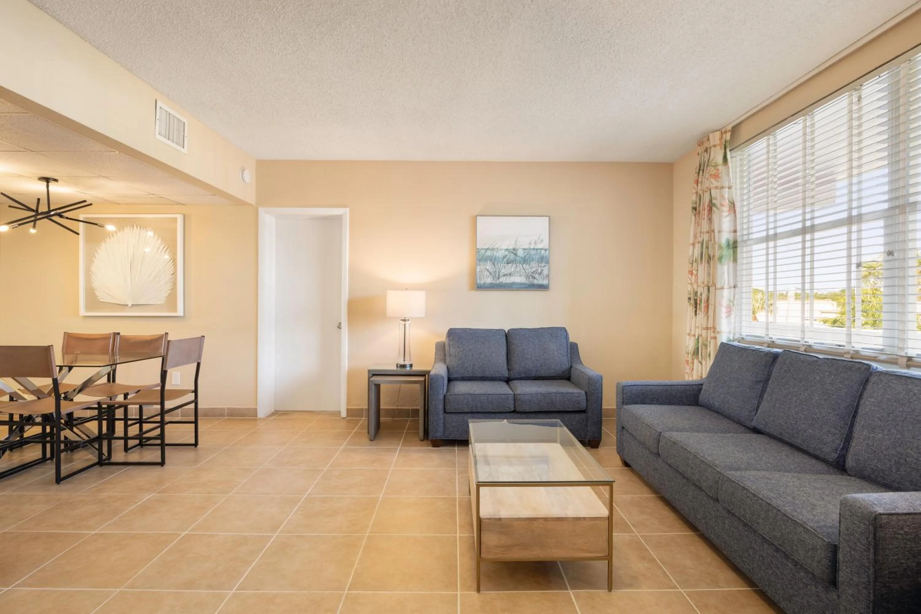 Living room in Coconut Bay Resort