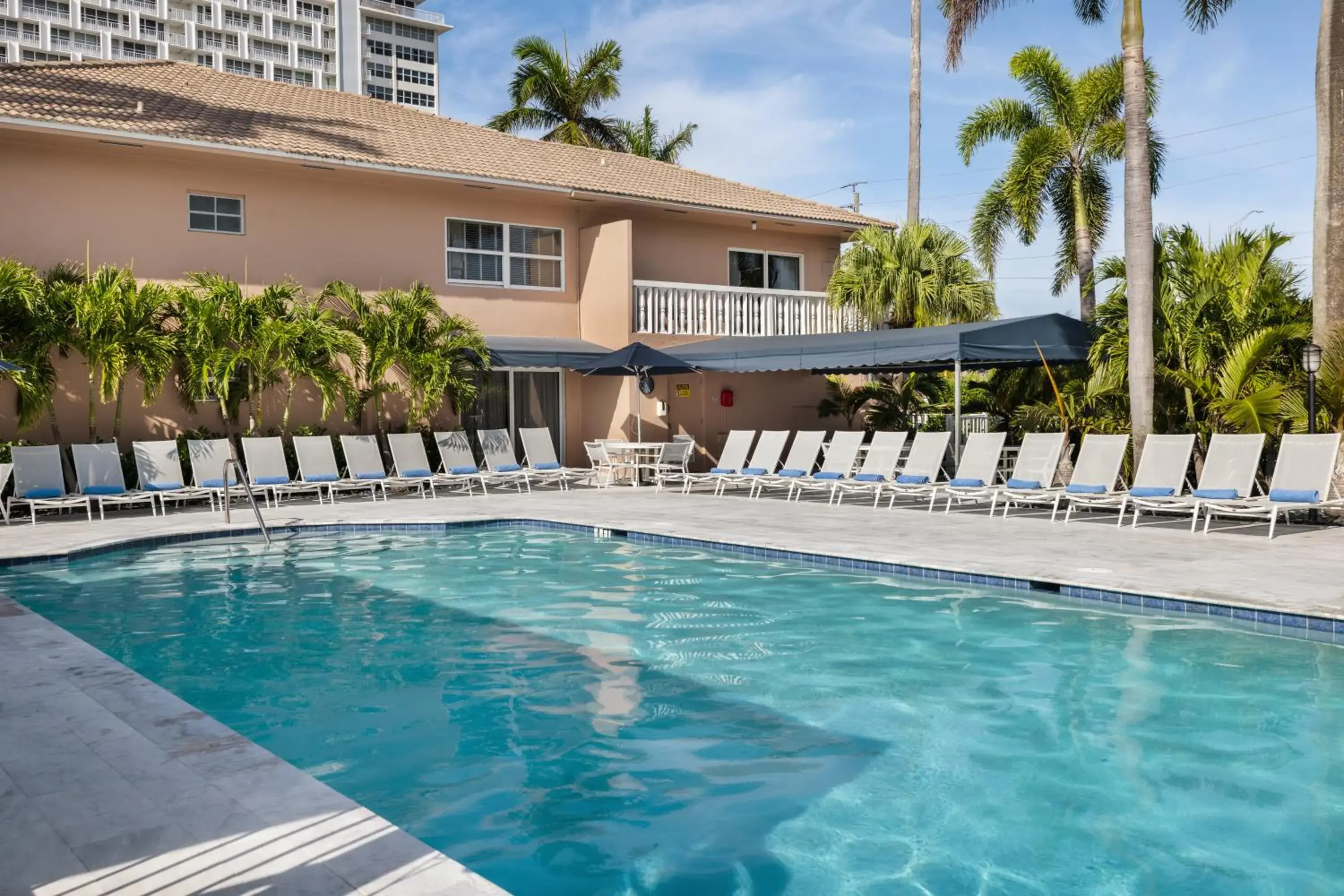 Pool view, Property Building in Coconut Bay Resort