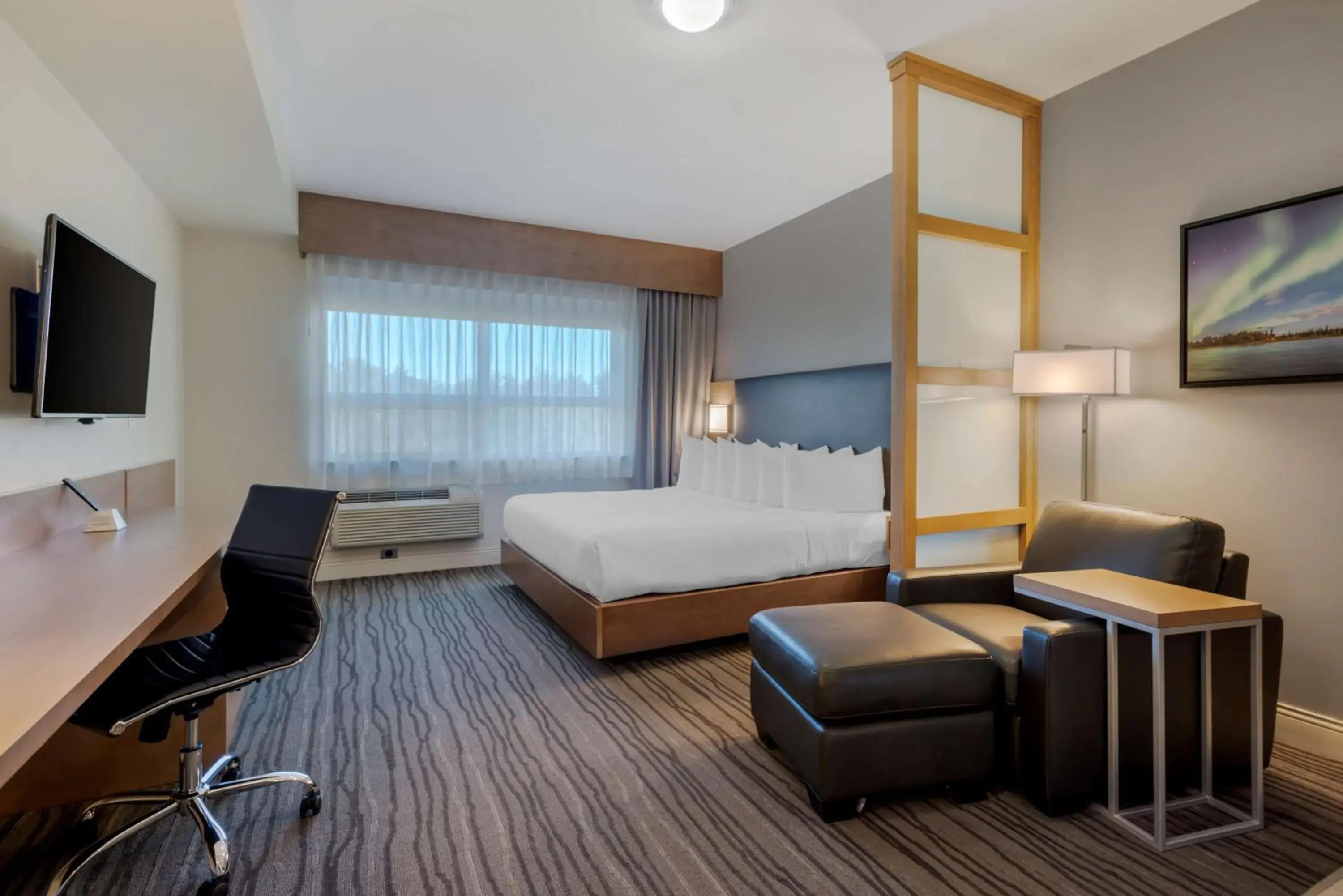 King Room with Roll-In Shower - Disability Access in Best Western Plus Sawridge Suites King Room with Roll-In Shower - Disability Access in Best Western Plus Sawridge Suites