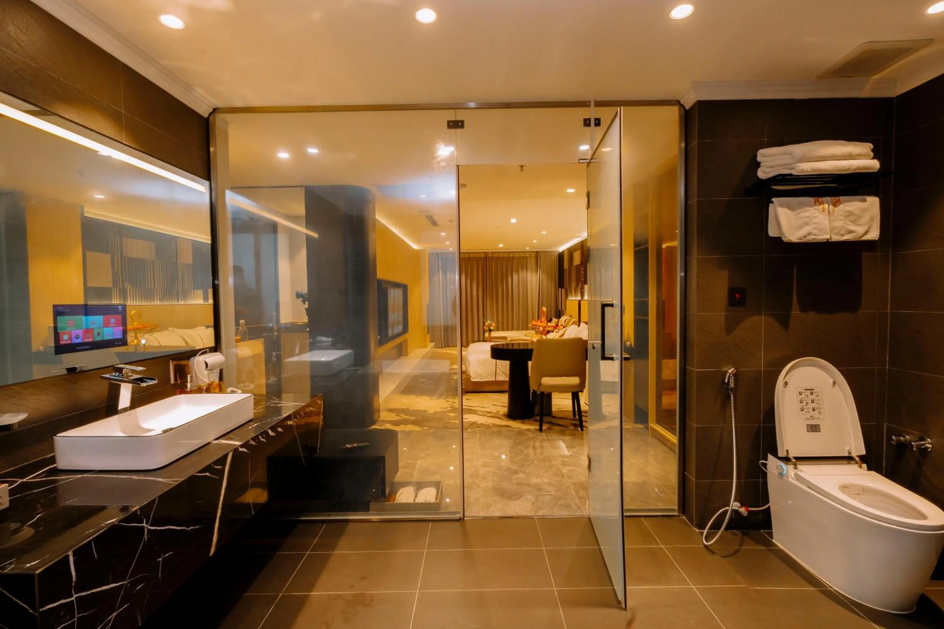 Toilet in X-Digital HOTEL