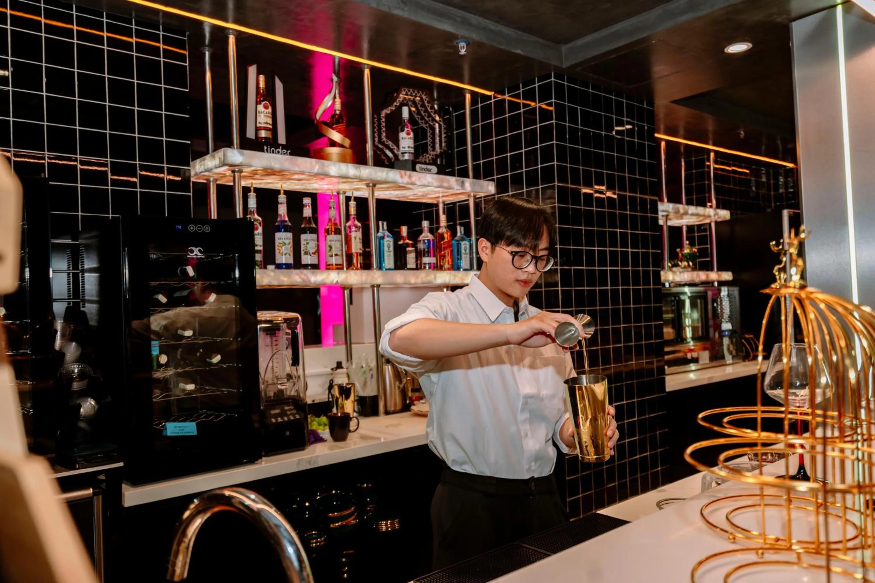 Lounge or bar in X-Digital HOTEL