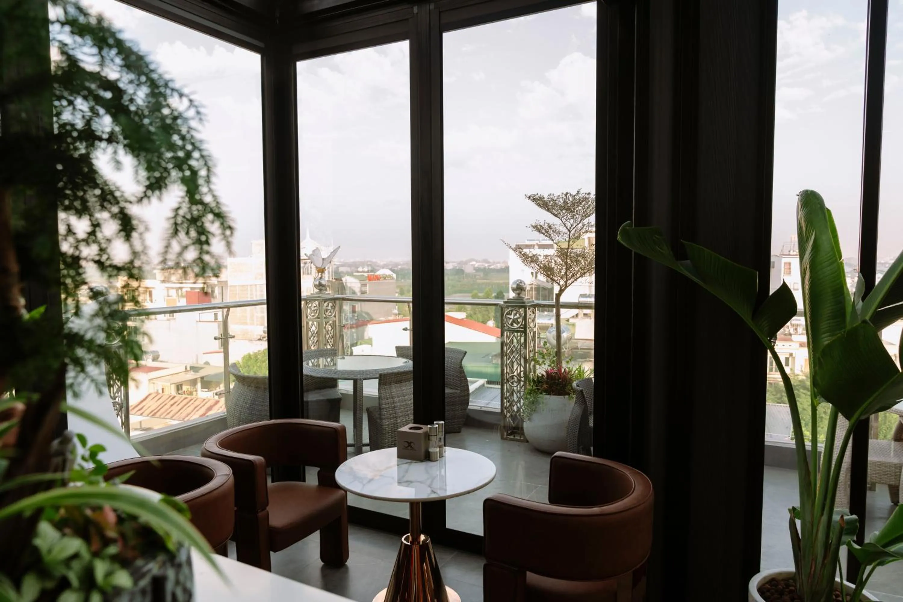 Patio in X-Digital HOTEL