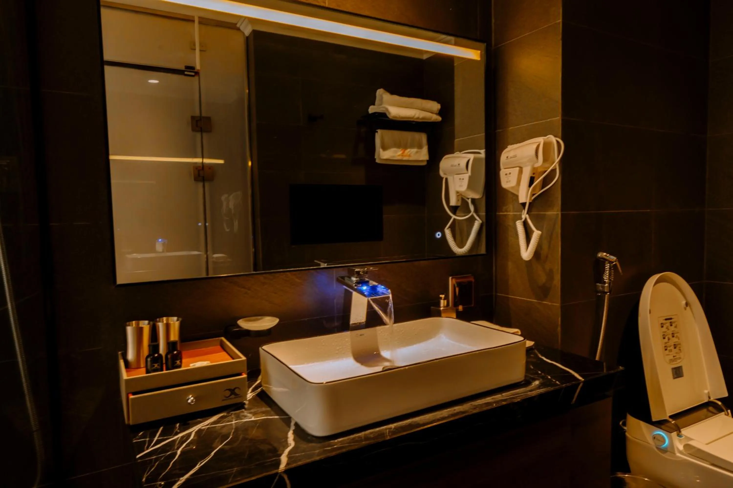 Bathroom in X-Digital HOTEL