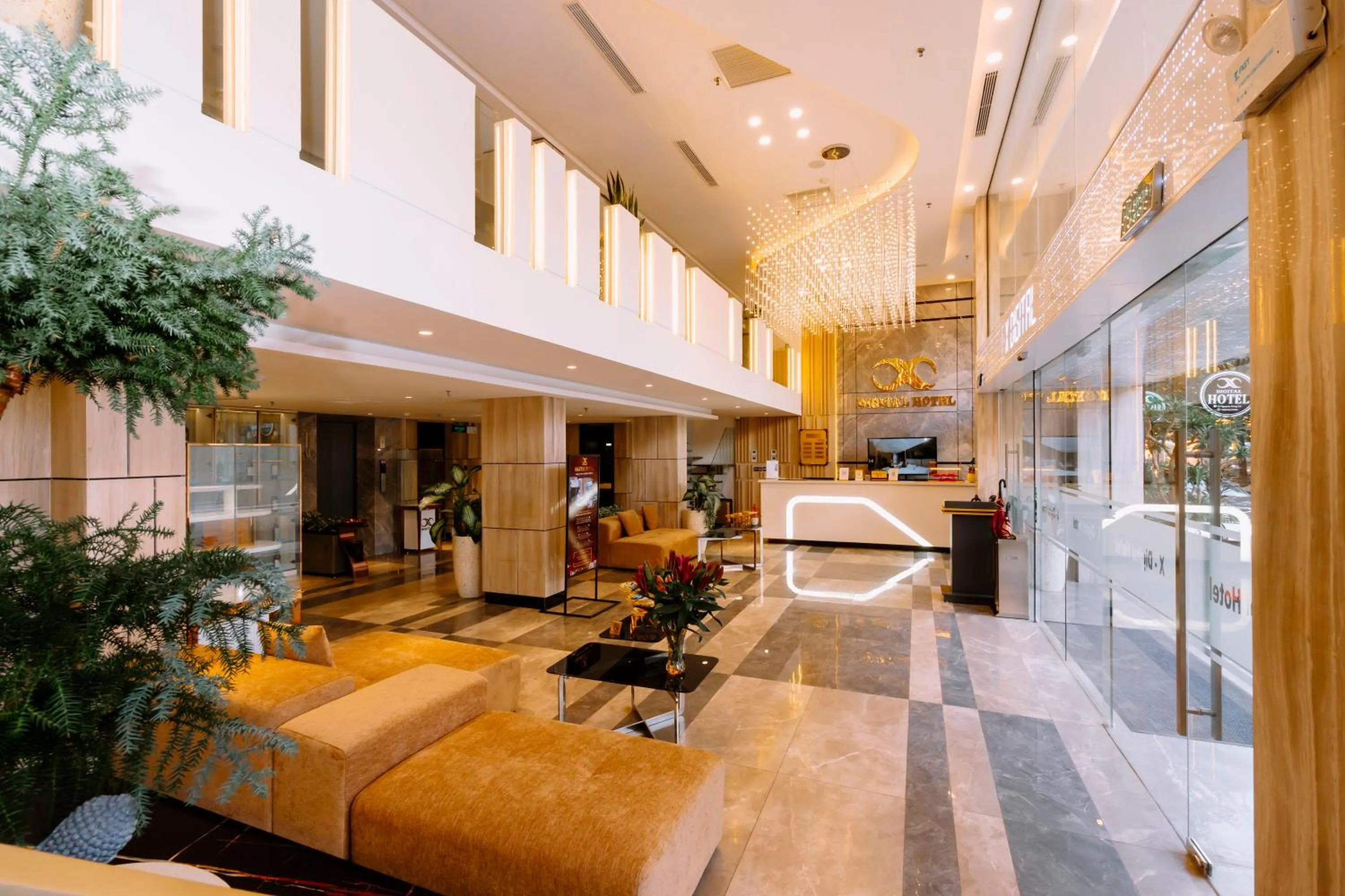 Lobby or reception in X-Digital HOTEL