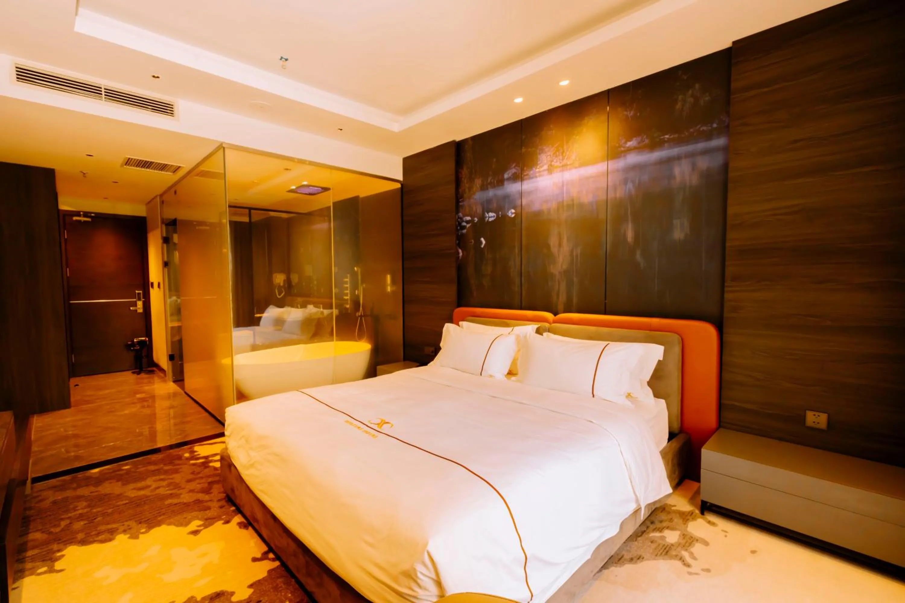 Bedroom, Bed in X-Digital HOTEL